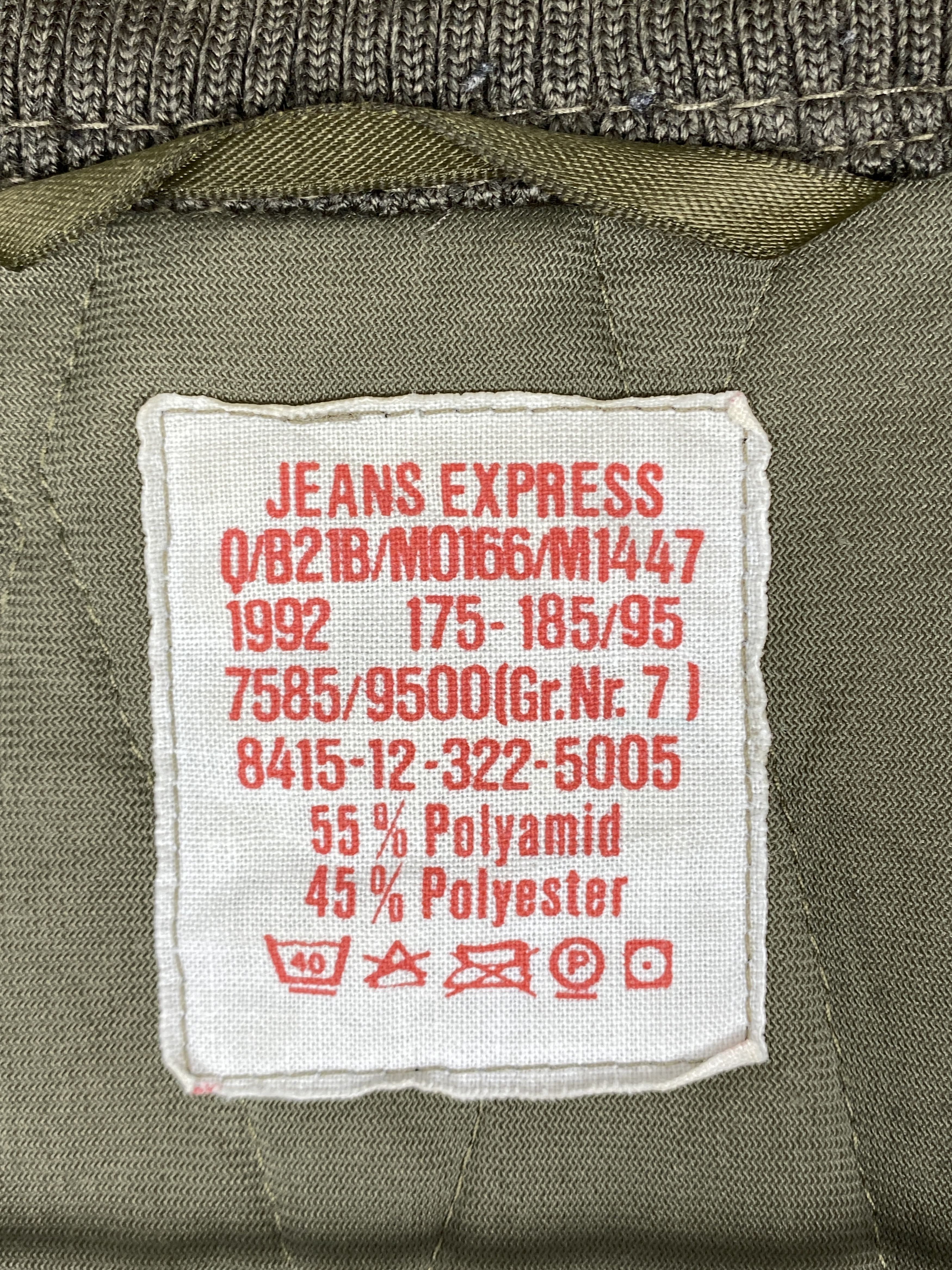 Express Vintage Jeans Express Quilted Jacket J1748 Size US S / EU 44-46 / 1 - 7 Thumbnail