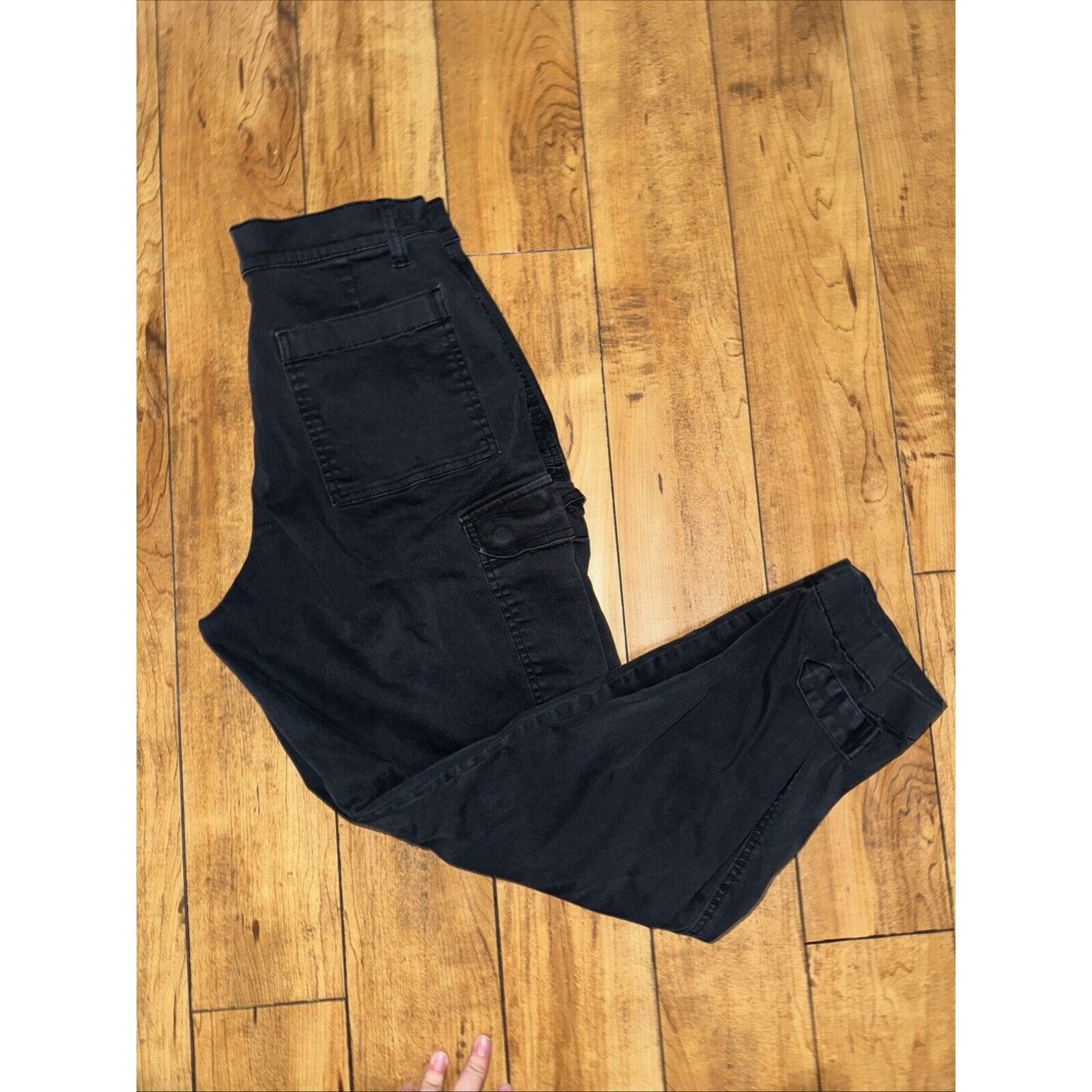 Lucky Brand × Vintage Women’s Lucky Brand Jeans Cargo Pants Black 28x30 Size 28" / US 6 / IT 42 - 1 Thumbnail