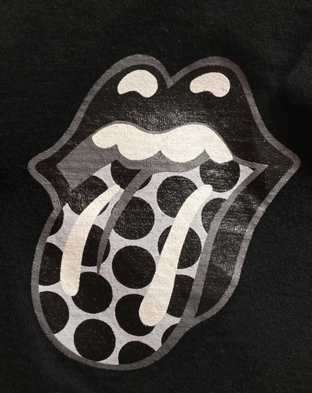 Comme des Garcons Homme Plus AD 2005 Rolling Stones Wool T-Shirt Size US S / EU 44-46 / 1 - 6 Thumbnail
