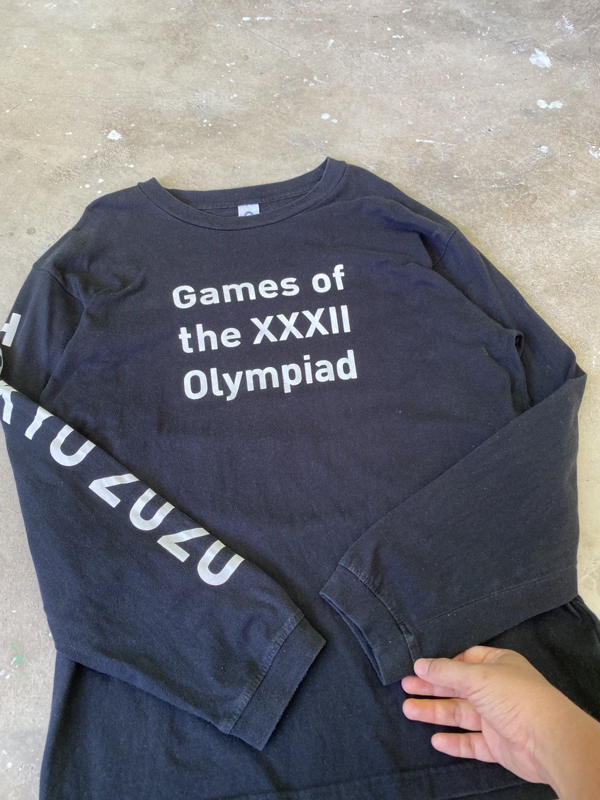 USA Olympics Tokyo 2020 Olympic Long Sleeve Tee Black Japan Rare Size US M / EU 48-50 / 2 - 3 Thumbnail