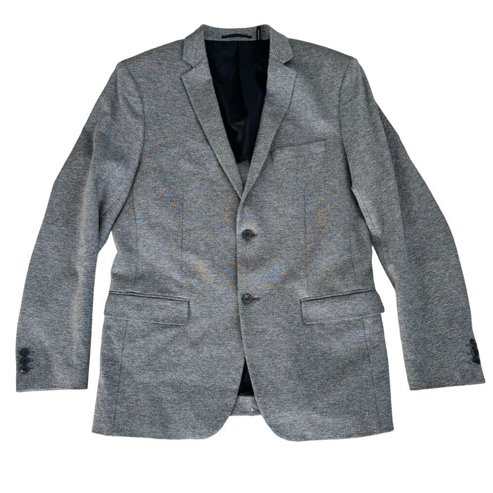 Theory Theory Mens Rodolf Heathered Gray Two Button Blazer Jacket Size 42R - 1 Thumbnail