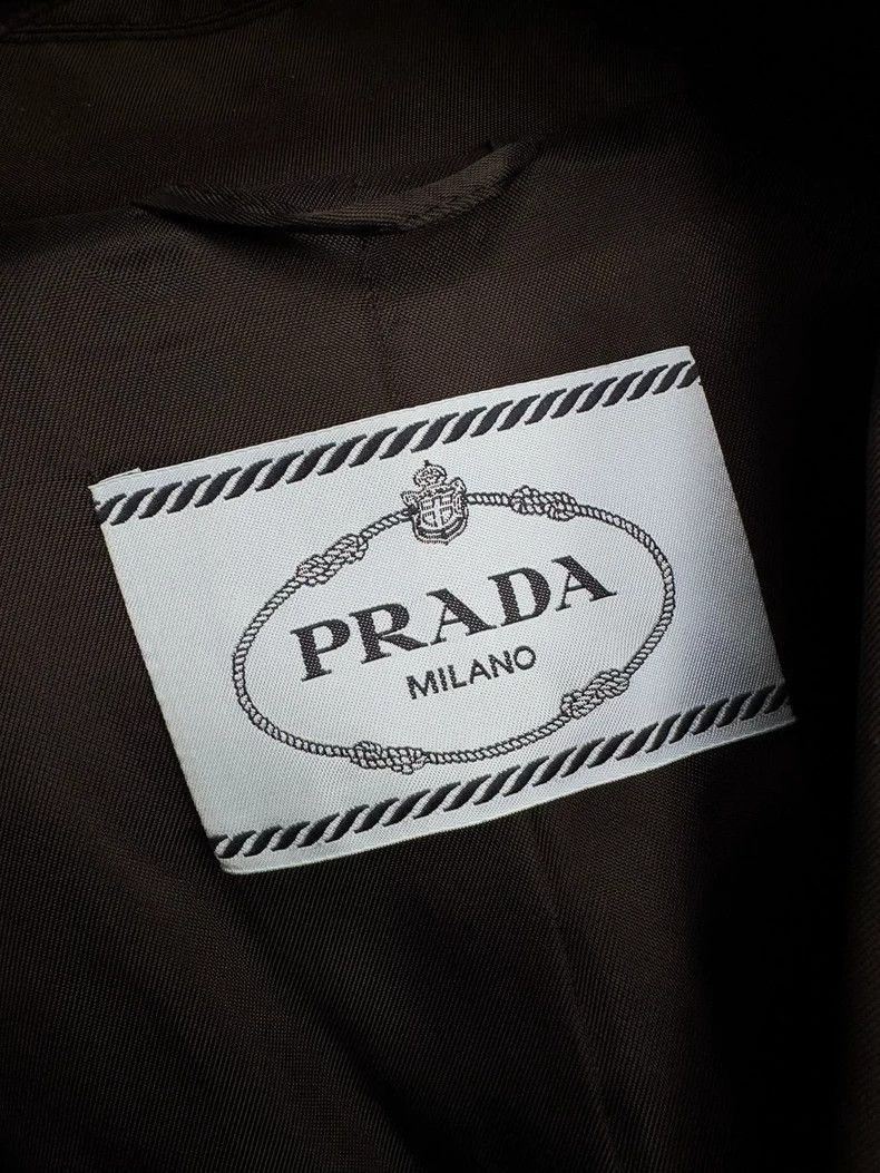 Prada Prada Nylon Trench Coat Size 38 -2505 Size S / US 4 / IT 40 - 2 Thumbnail