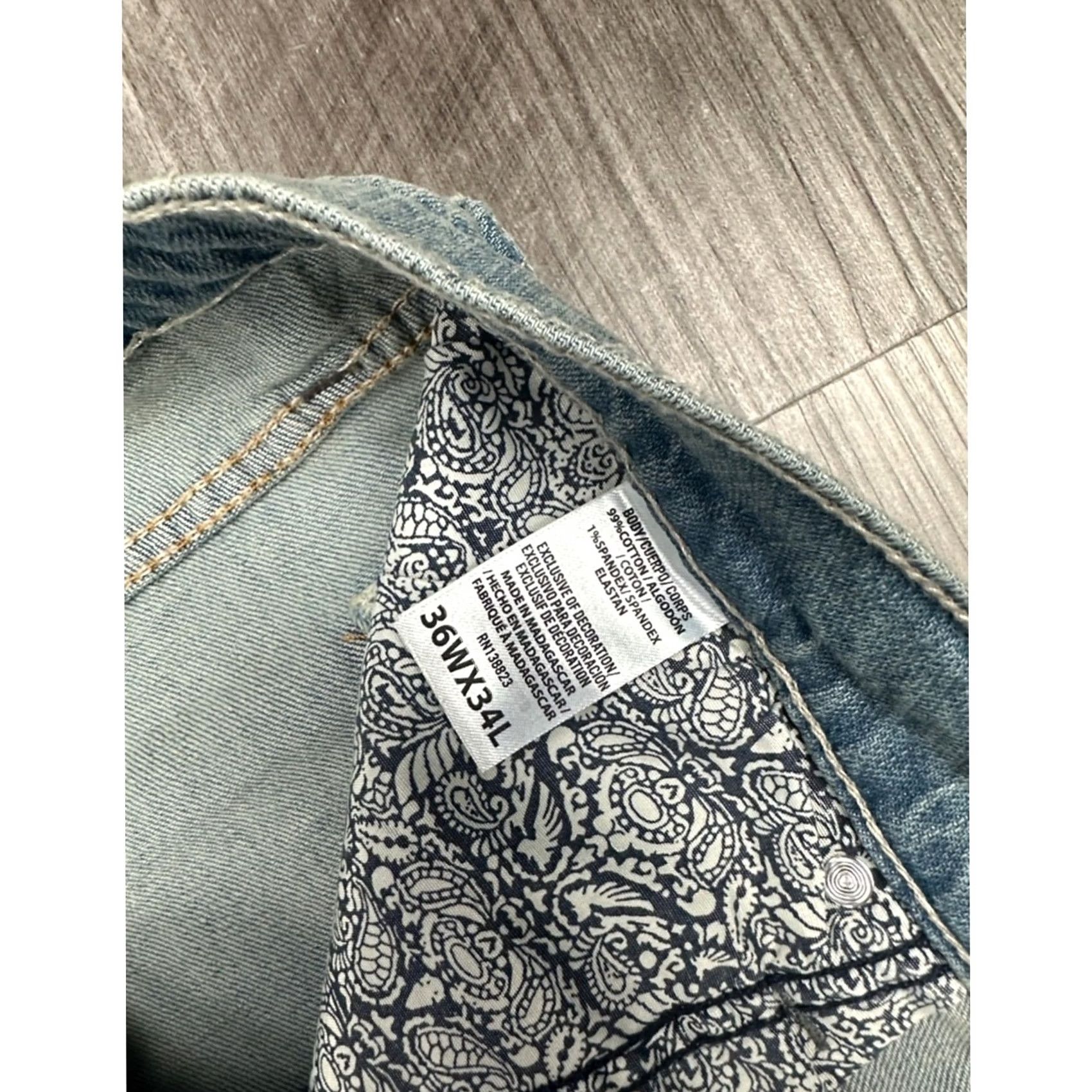 Cody James Cody James Jeans Bootcut 36 Regular Men Blue 34 Inseam NWT Size US 36 / EU 52 - 7 Thumbnail