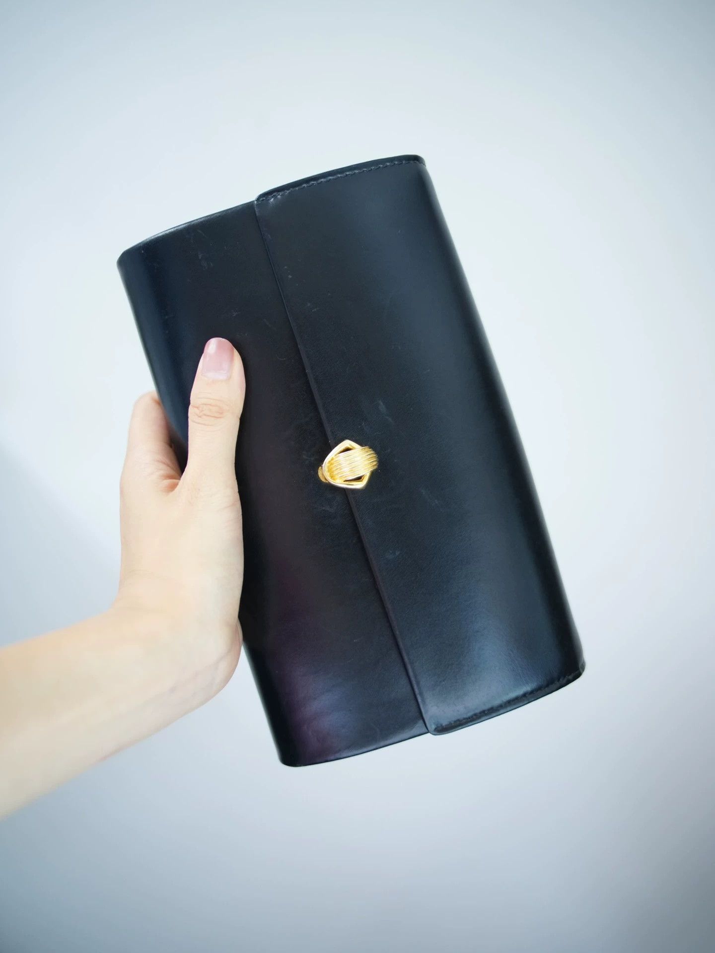 Other Morabito Vintage Black Gold Chain-Attachable Clutch Size ONE SIZE - 1 Thumbnail