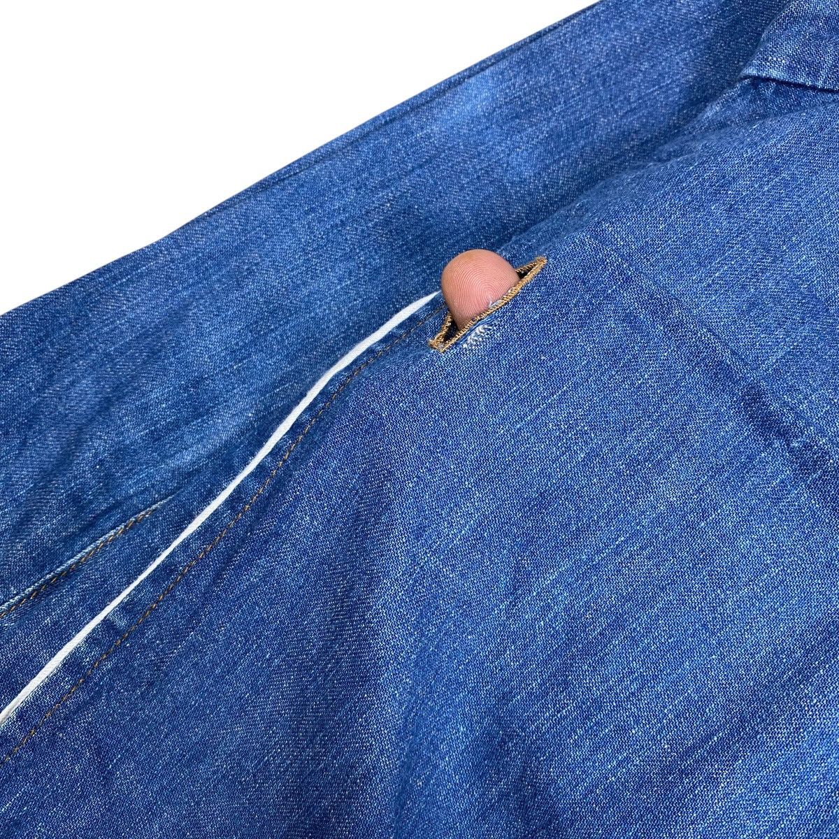 Designer × Japanese Brand × Toga Pulla Toga Pulla Archives Denim Cardigan Size US S / EU 44-46 / 1 - 8 Thumbnail