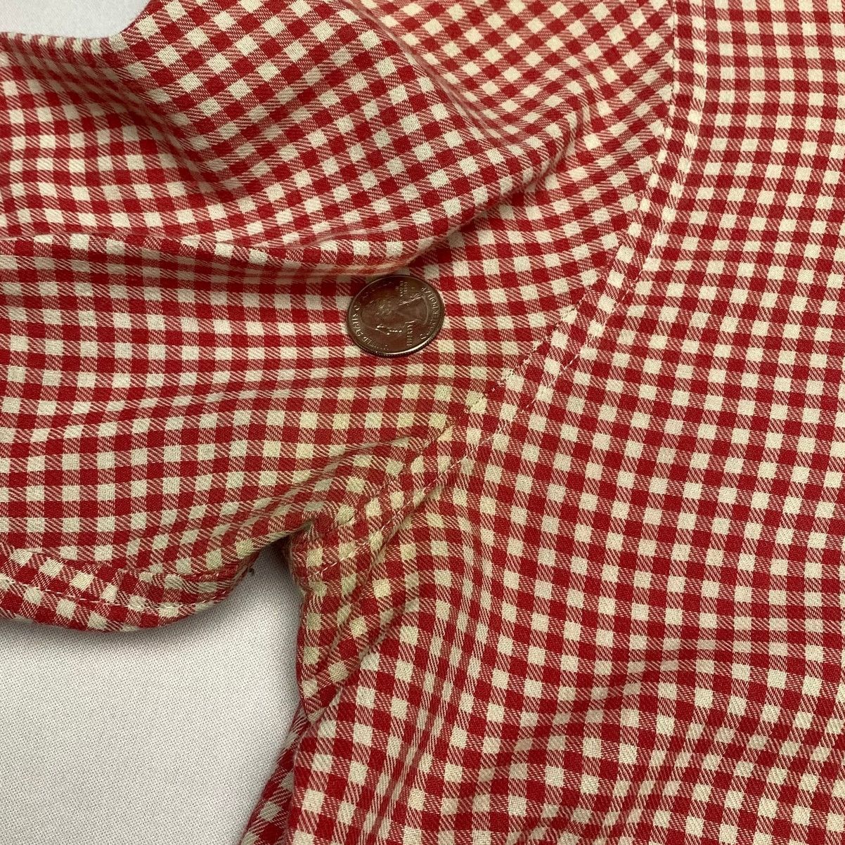 Wolf vs Goat Wolf vs Goat WvG Gingham Check Pocket Button Up Shirt XL Size US XL / EU 56 / 4 - 12 Thumbnail