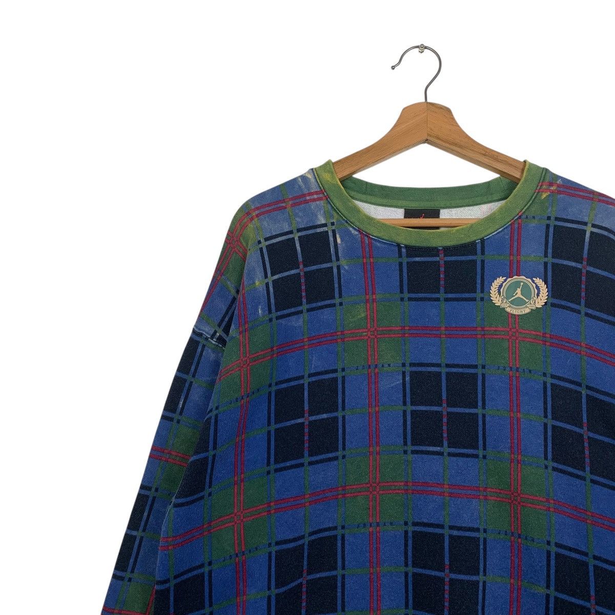 Jordan Brand Jordan Plaid Sweater Size XL / US 12-14 / IT 48-50 - 6 Thumbnail