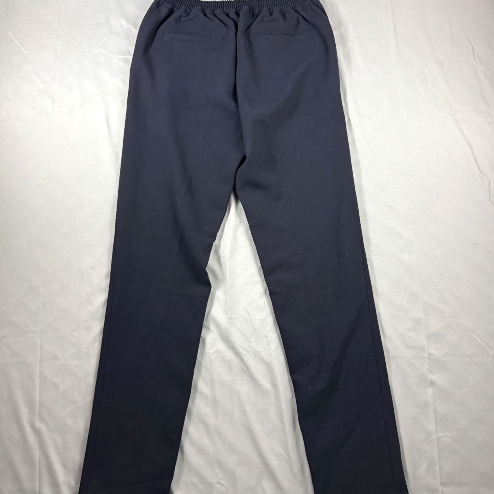 Sandro Sandro Pants Mens 38x29 Navy Blue Elastic Waist Chino Casual Straight Pockets Size US 38 / EU 54 - 2 Thumbnail