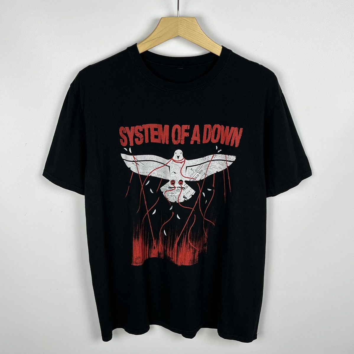 Band Tees Vintage System Of A Down rock band tee 90’s Size US M / EU 48-50 / 2 - 1 Thumbnail