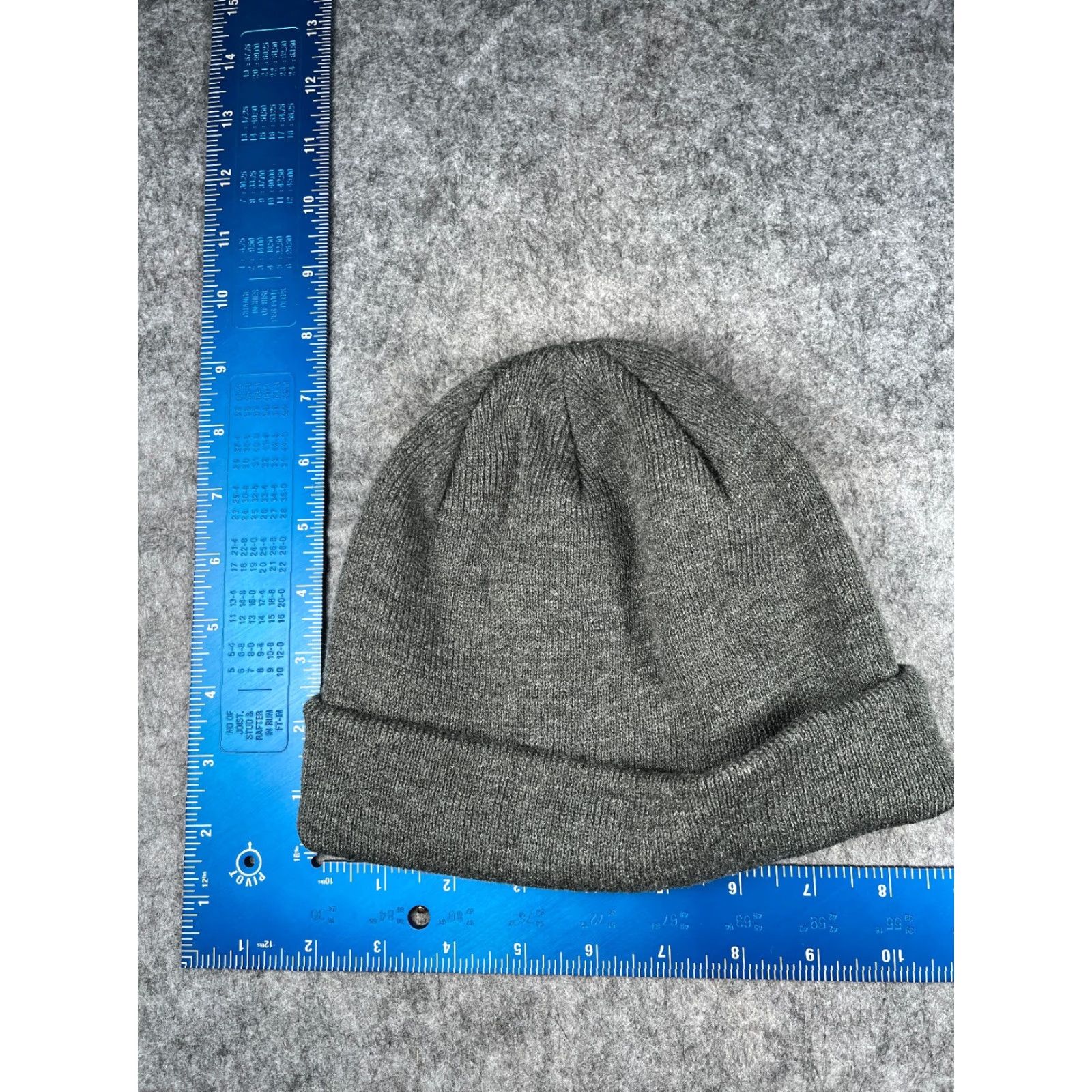 Vintage Spy+ Beanie Adult One Size Gray Knit Hat/Cap Wool Acrylic Polypropylene Blend Est 94 Ski Outdoor Men Style Beanie Summer Fall Winter 90s? Size ONE SIZE - 4 Thumbnail
