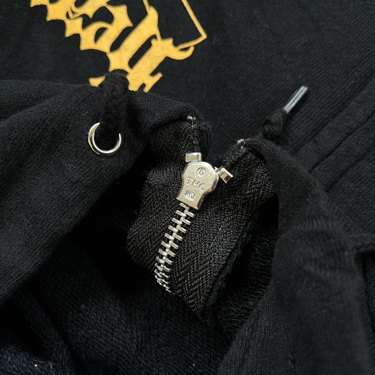 Hysteric Glamour 2000s KOS Vkei Style Heavy Rain Big Cross Zip Hoodie Size US L / EU 52-54 / 3 - 6 Thumbnail