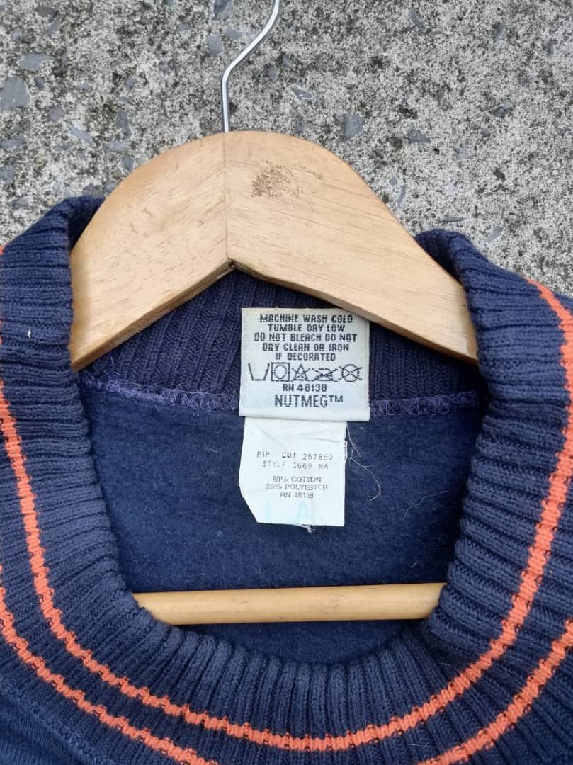 Nutmeg × Vintage Vintage Nutmeg Mills Virginia Spellout Sweatshirt Size US L / EU 52-54 / 3 - 5 Thumbnail