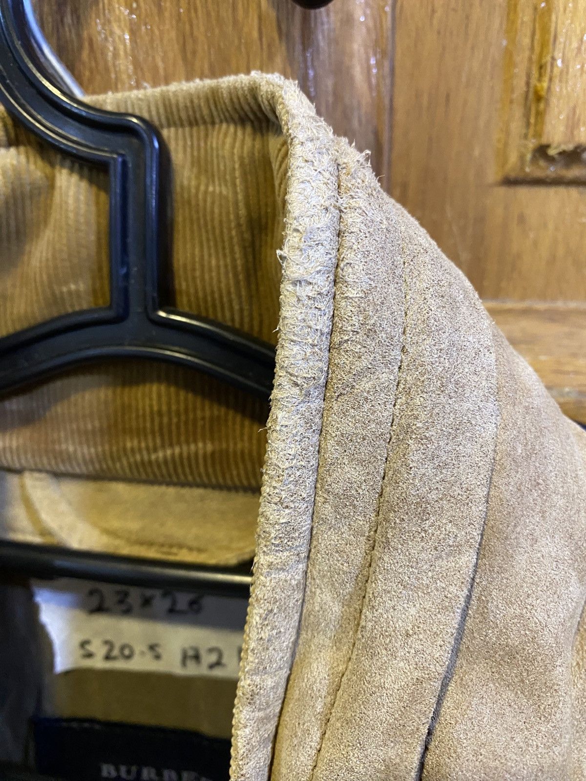 Burberry Burberry London Vintage Suede Leather Jacket Beige Size US M / EU 48-50 / 2 - 4 Thumbnail