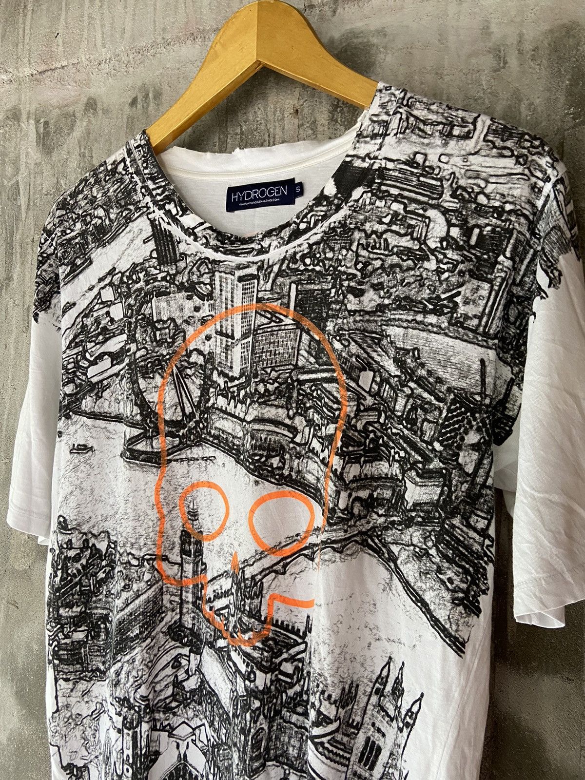 Beauty Beast × Hysteric Glamour × Japanese Brand WITCHES SABBATH MOUSSY KNIT 2 IN 1 HYDROGEN DISTRESSED TEE Size US M / EU 48-50 / 2 - 9 Thumbnail