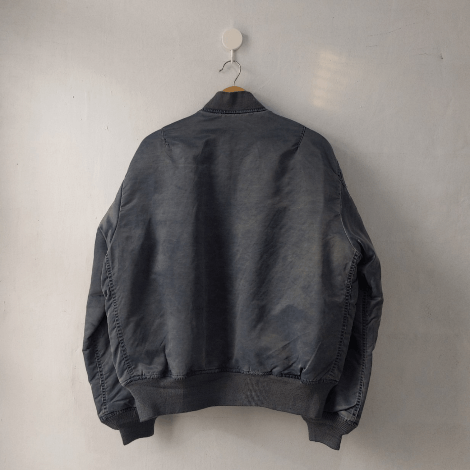 Japanese Brand × Vintage Vintage Sunfaded Purple Jacket Air Force Intermediate MA-1 Size US L / EU 52-54 / 3 - 4 Thumbnail