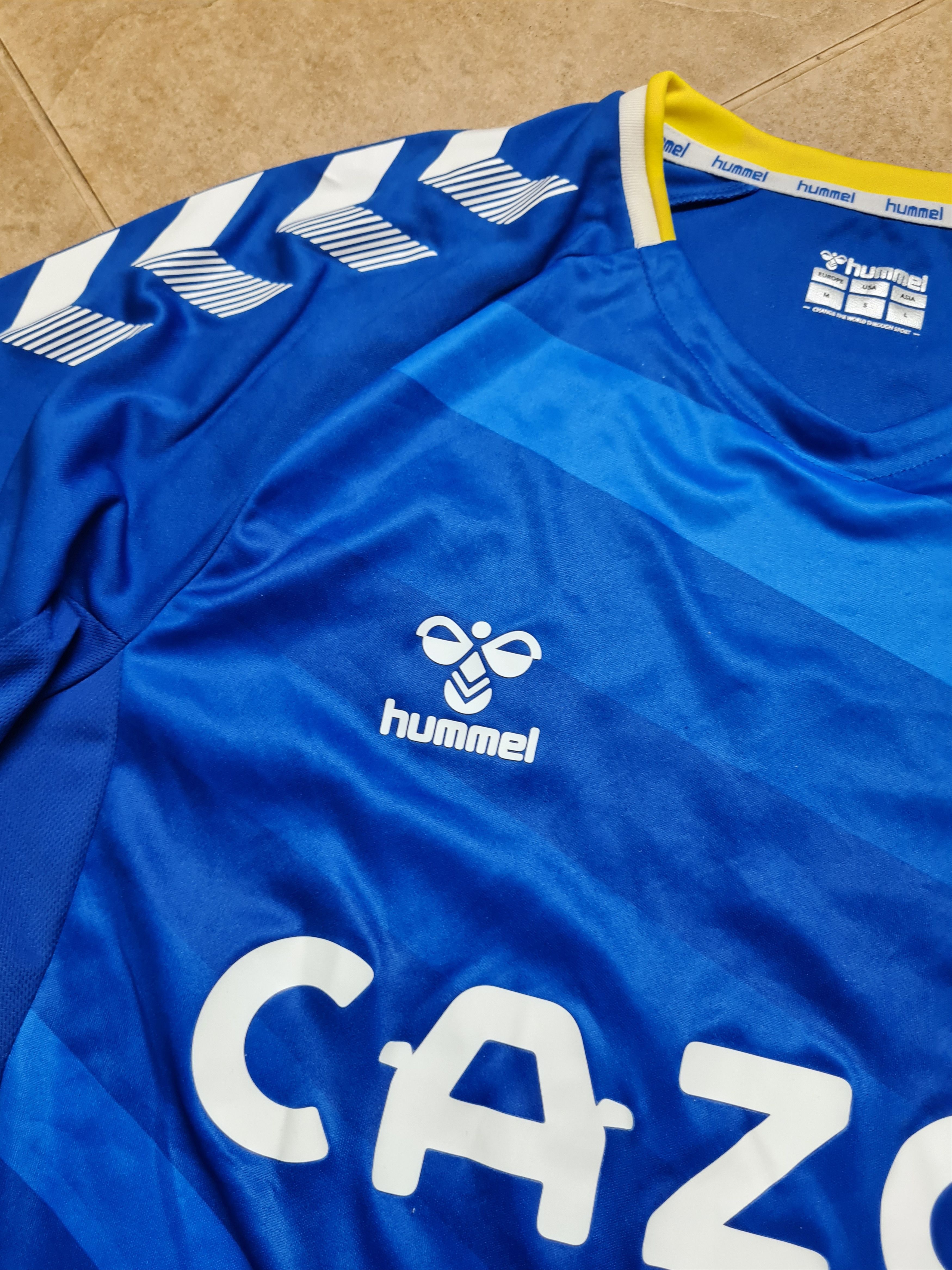 Hummel EVERTON FC HOME SHIRT 8 LAMPARD 2021-2022 HUMMEL Size US M / EU 48-50 / 2 - 18 Thumbnail