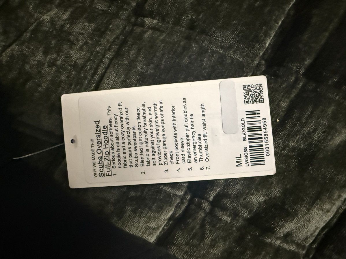 Lululemon Lululemon Scuba Oversized Full Zip Hoodie Size M / US 6-8 / IT 42-44 - 4 Thumbnail