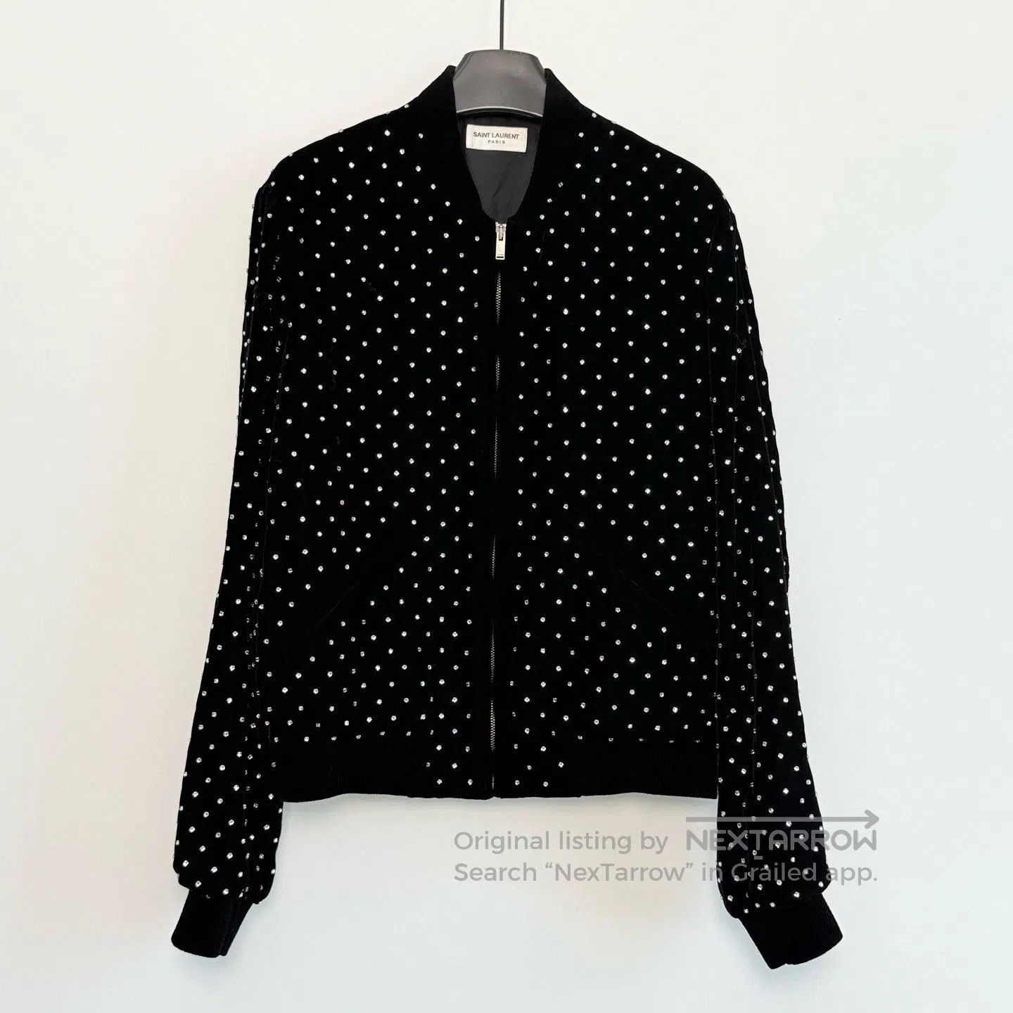 Saint Laurent Paris Saint Laurent 18SS Runway Velvet Jacket. Size US S / EU 44-46 / 1 - 1 Thumbnail