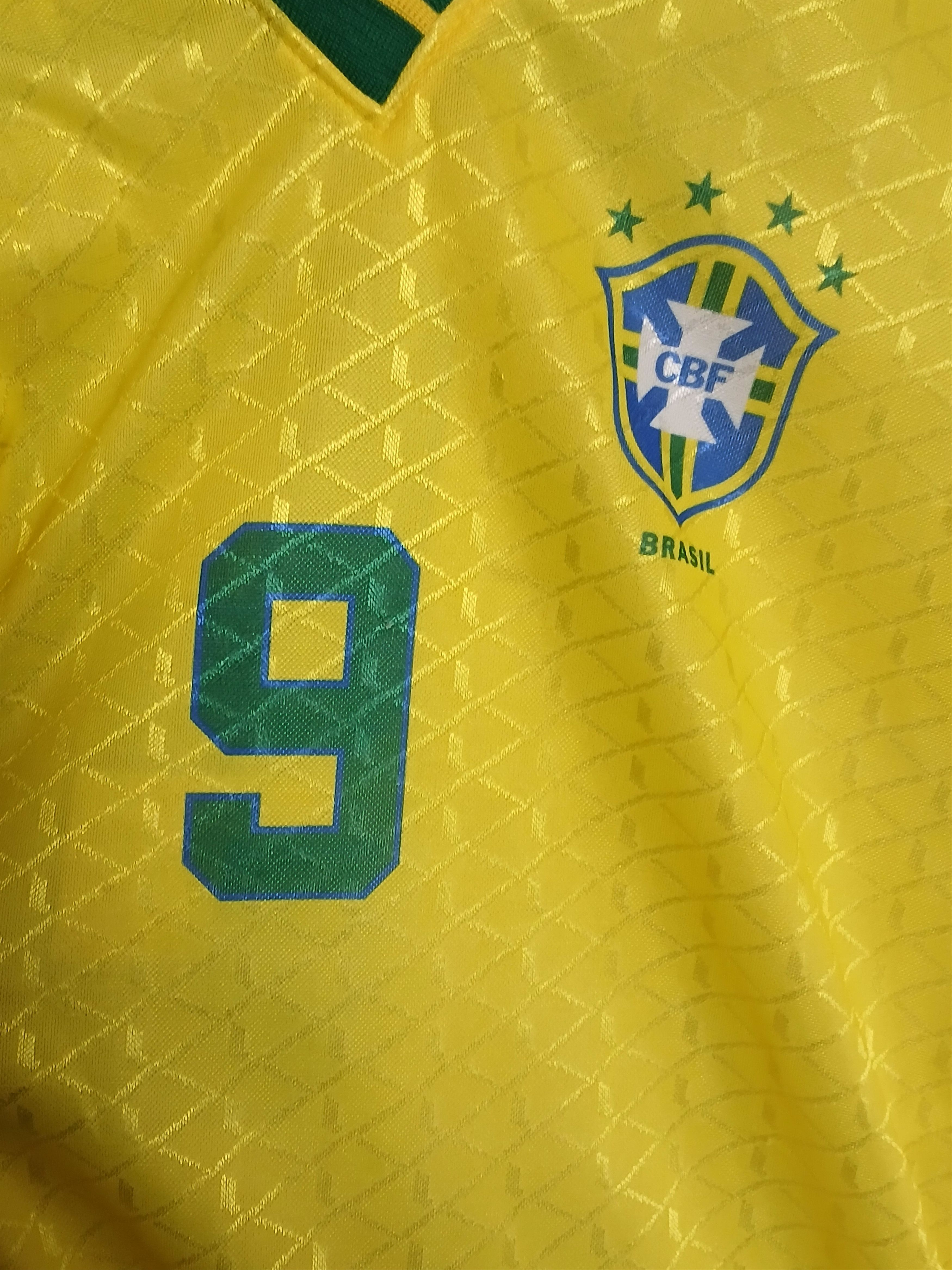 Vintage Brazil National Football Team Ronaldo Jersey T-Shirt Size US XXL / EU 58 / 5 - 4 Thumbnail