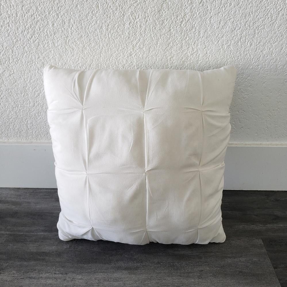 Designer White Detailed S.L. Fashions Pillow Size ONE SIZE - 1 Thumbnail