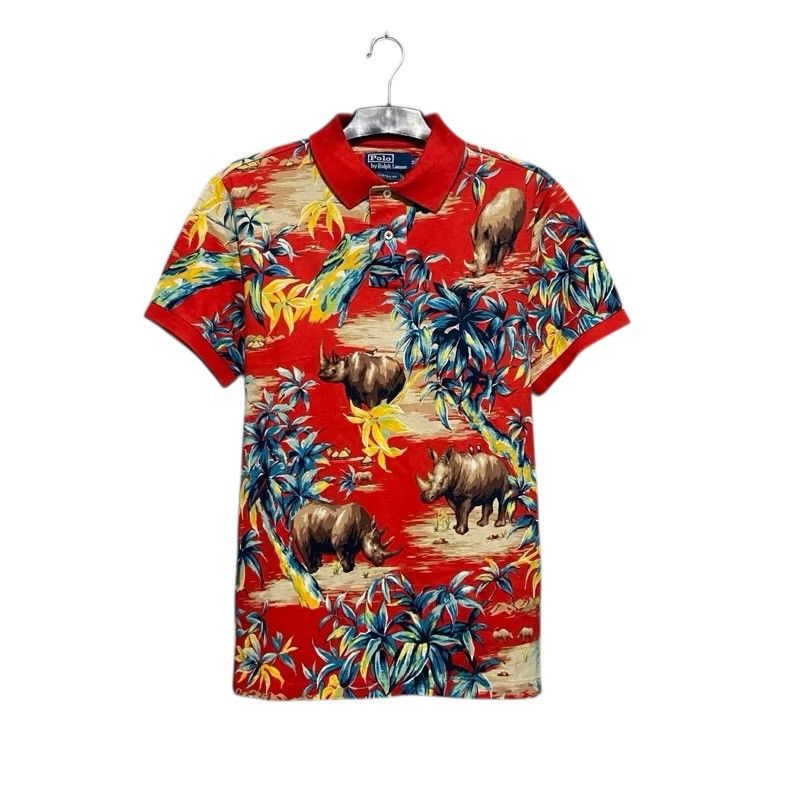Polo Ralph Lauren × Vintage Polo Ralph Lauren Hawai Style Polos Size US M / EU 48-50 / 2 - 1 Thumbnail