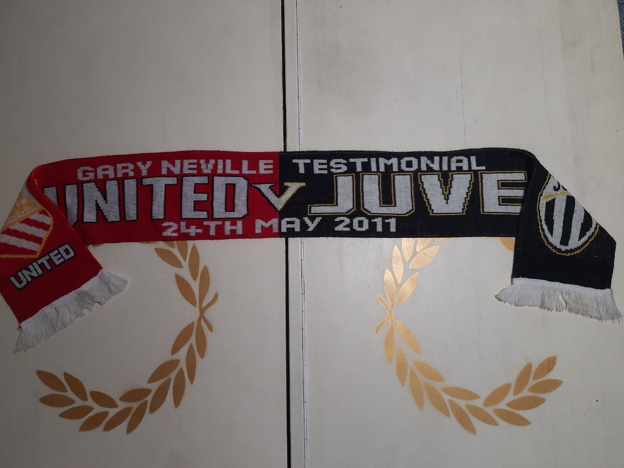 Other Match Day MUFC X Juve 24th May 2011 Scarf Size ONE SIZE - 2 Thumbnail