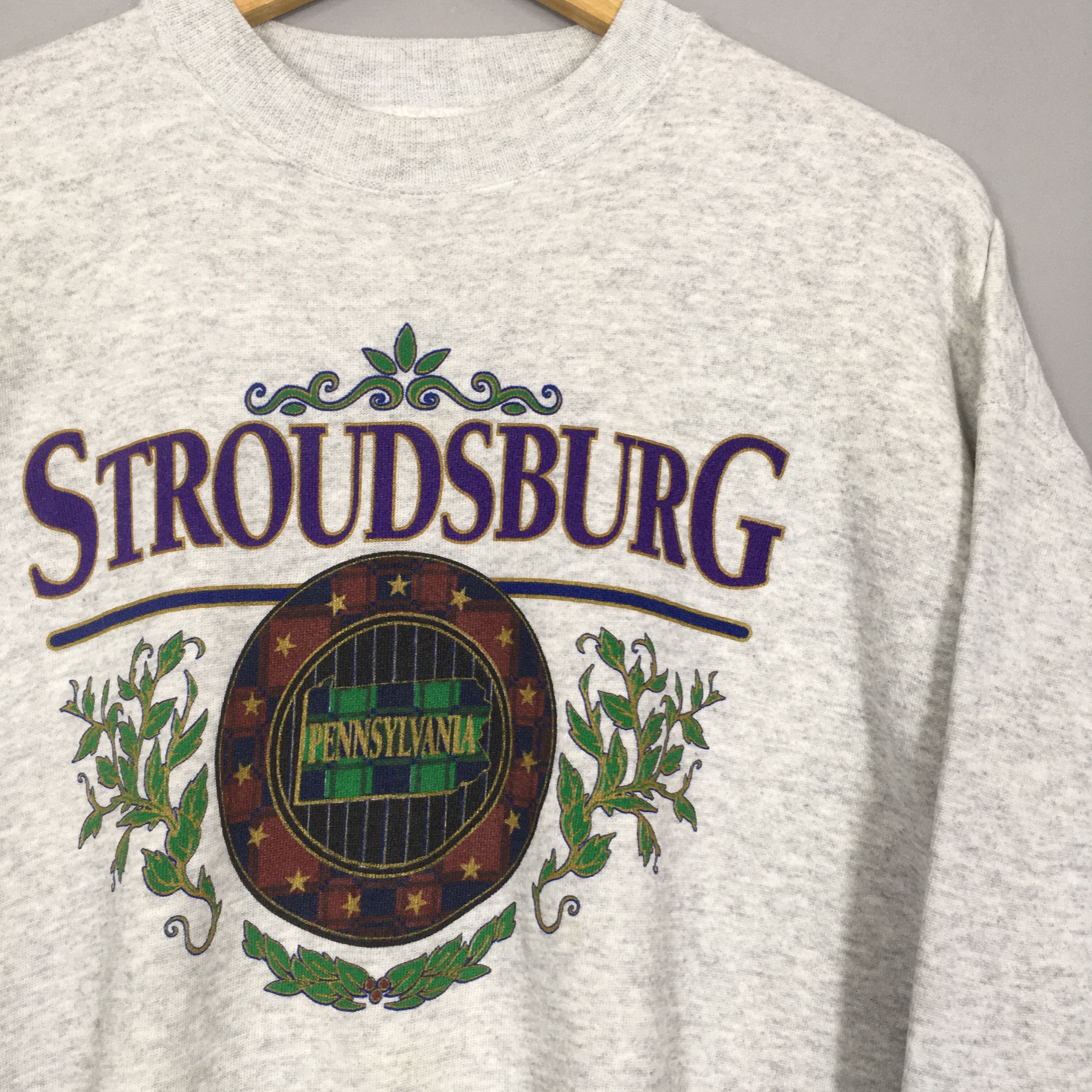 Vintage Vintage 90s Stroudsburg Pennsylvania Sweatshirt XLarge Size US XL / EU 56 / 4 - 2 Thumbnail