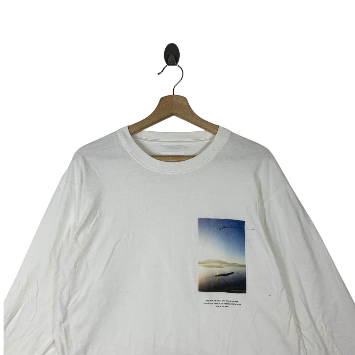 Vintage BAYFLOW x SURFRIDER FOUNDATION Fotofolio Tee Shirt Top Size M / US 6-8 / IT 42-44 - 2 Thumbnail