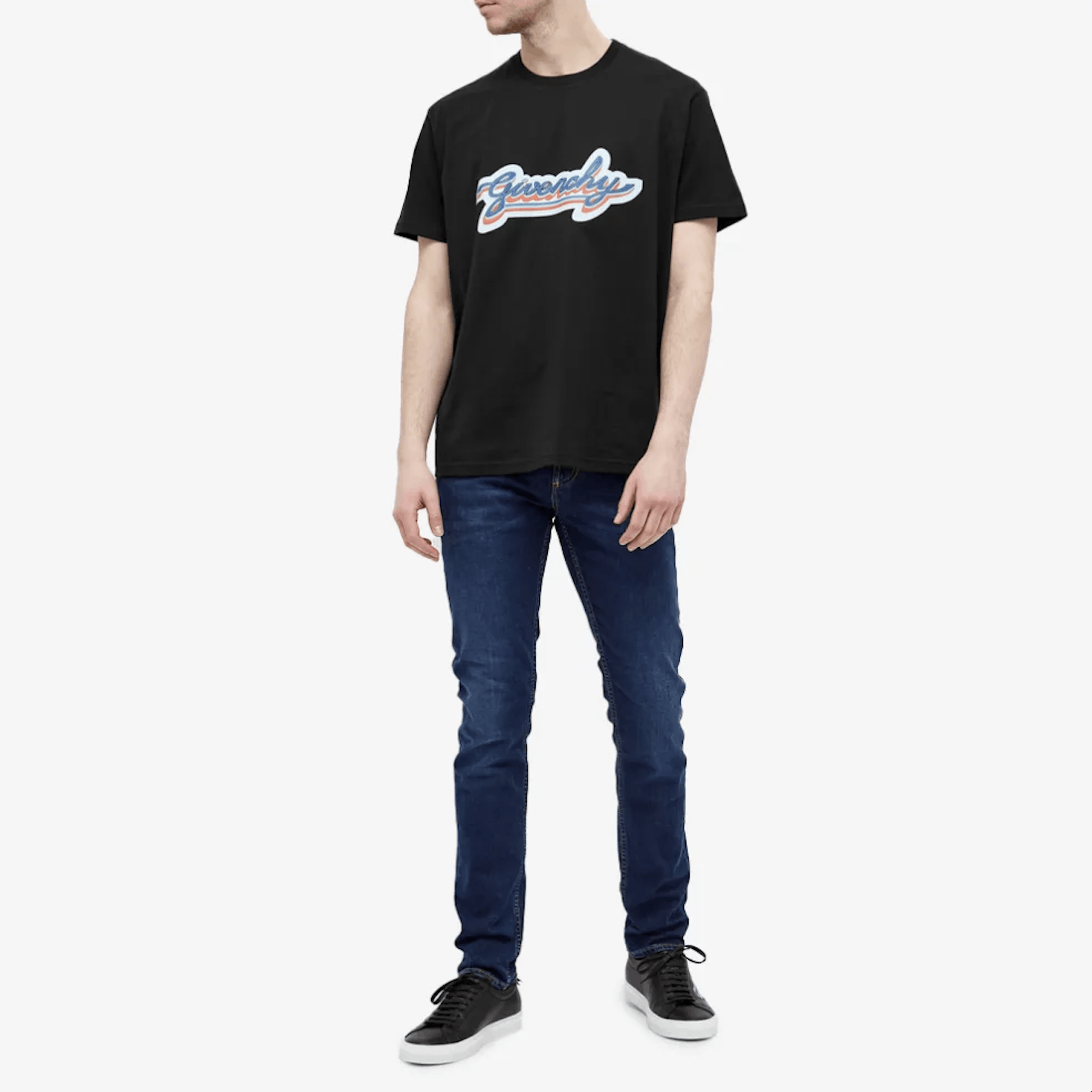 Givenchy Givenchy Retro Logo T-Shirt Men Size US M / EU 48-50 / 2 - 2 Thumbnail