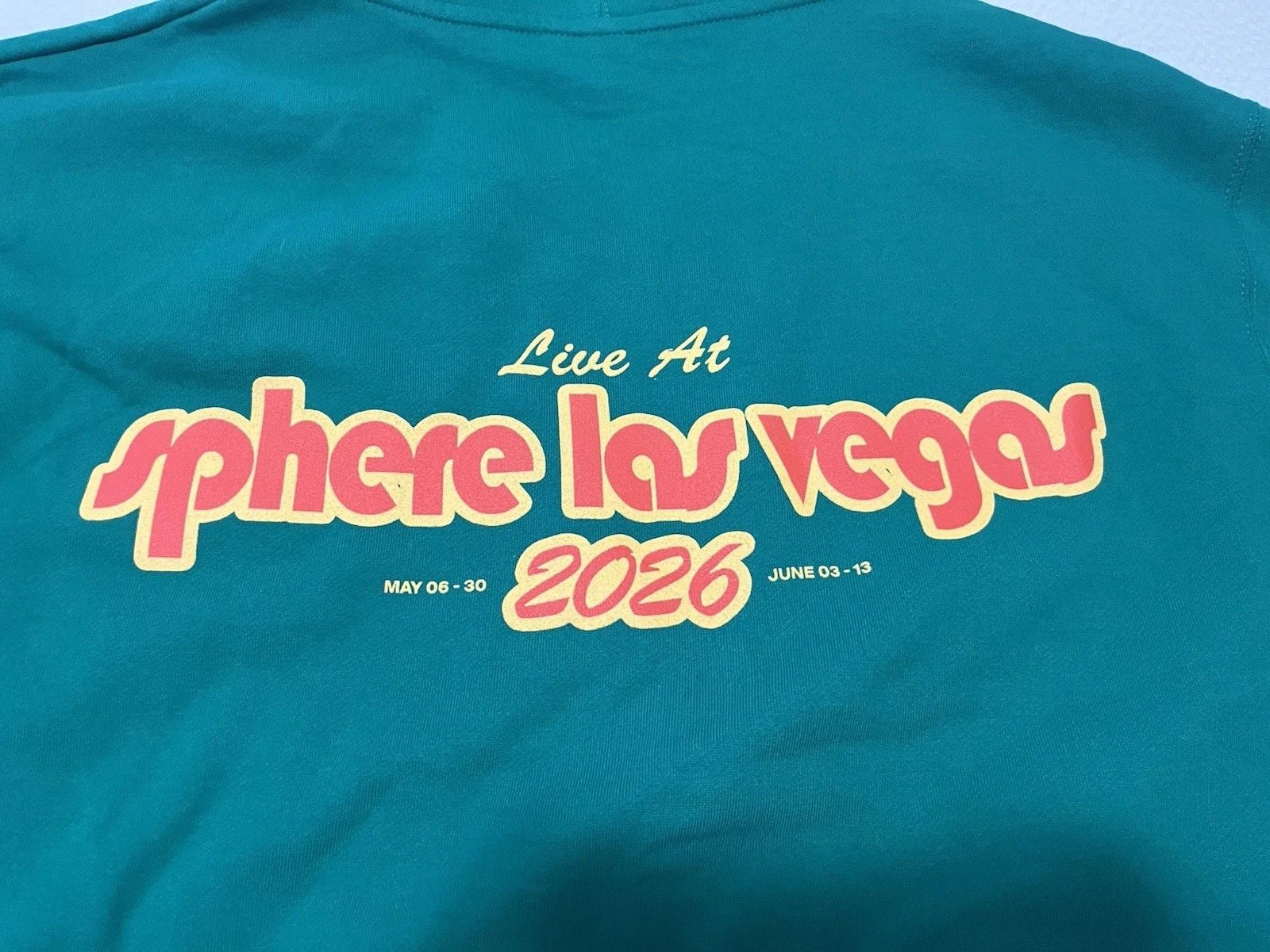 Other No Doubt Las Vegas Sphere 2026 Large Green Hoodie Size US L / EU 52-54 / 3 - 4 Thumbnail