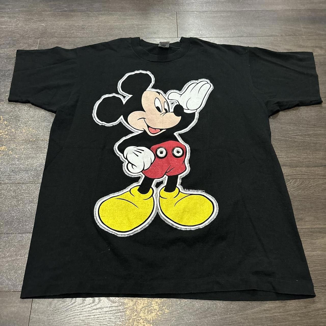 Disney Vintage Mickey Mouse t shirt 90s XL Size US XL / EU 56 / 4 - 3 Thumbnail