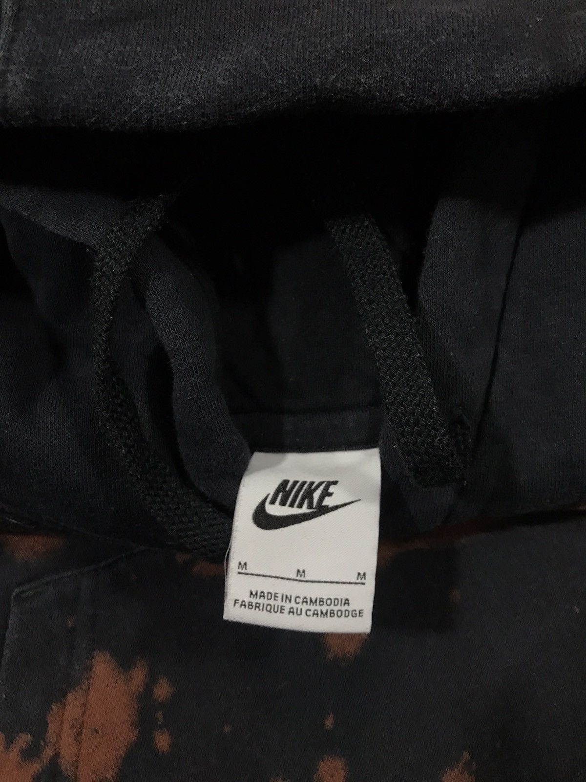 Nike × Vintage Vintage Nike Skeleton Big Logo Hoodie Size US M / EU 48-50 / 2 - 8 Thumbnail