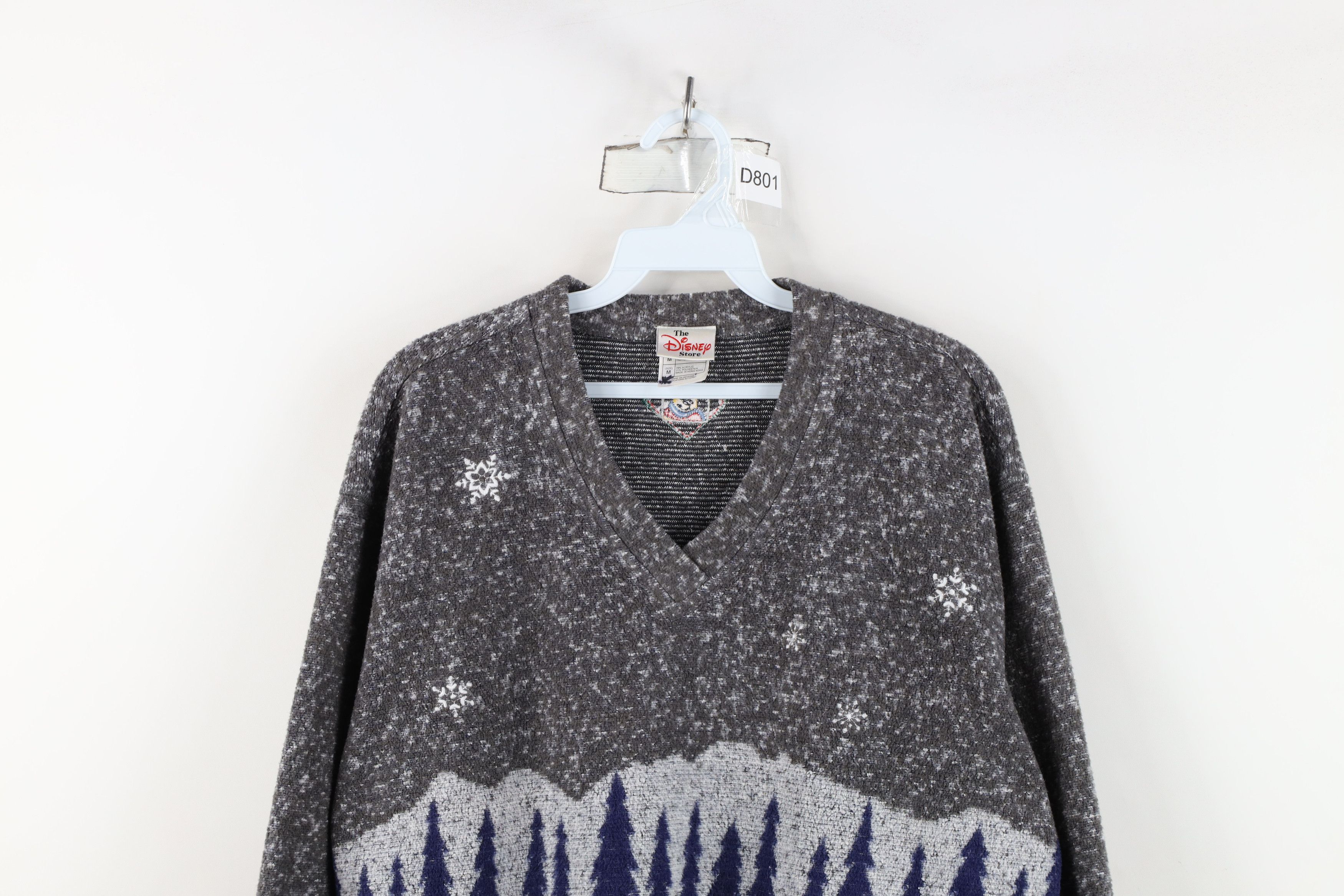 Disney Vintage 90s Disney Winnie the Pooh All Over Print Sweater Size M / US 6-8 / IT 42-44 - 2 Thumbnail