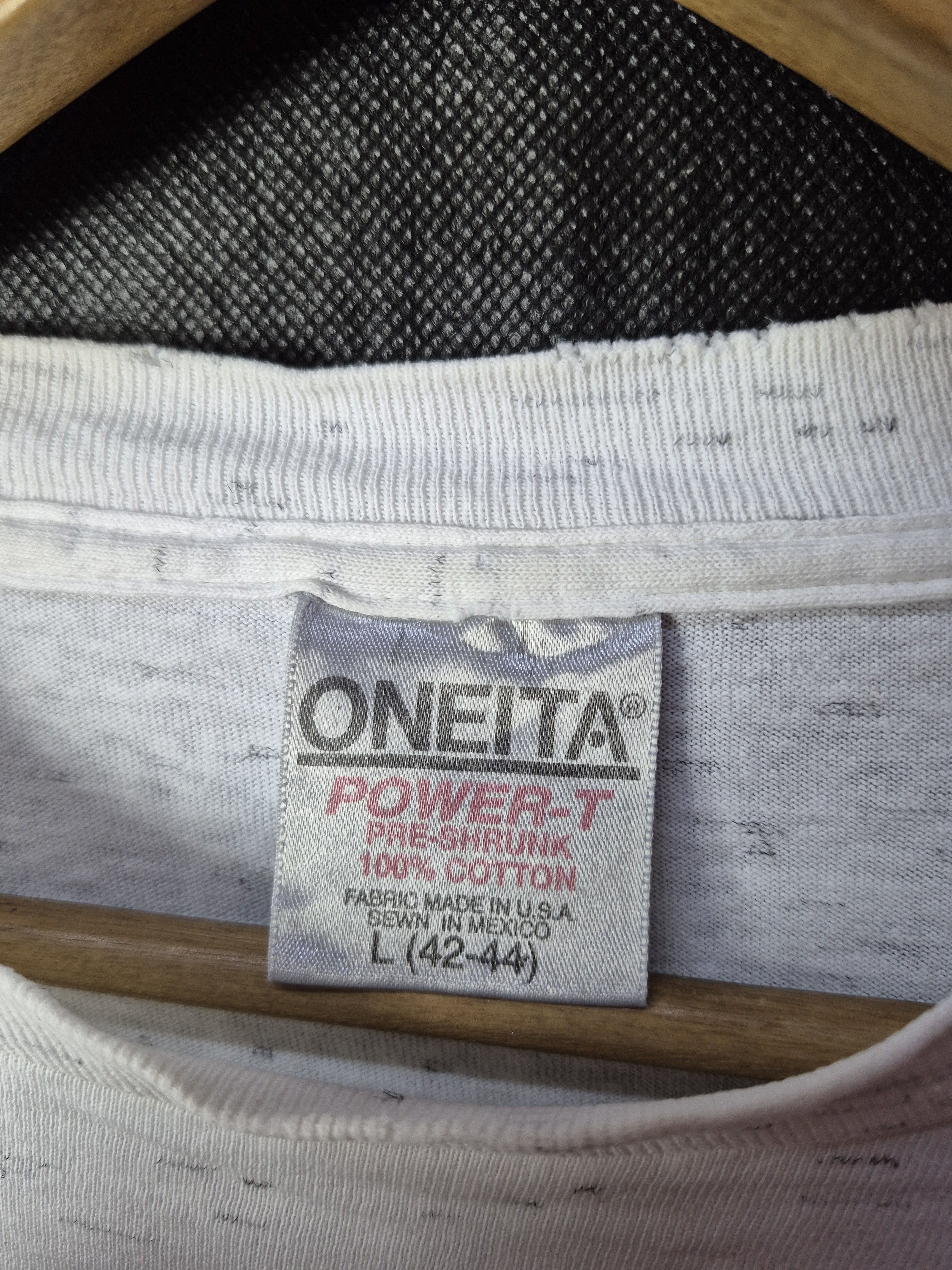 Vintage 🔥 Vintage 90s Oneita Montana Big Sky Country Tee Size US L / EU 52-54 / 3 - 4 Thumbnail