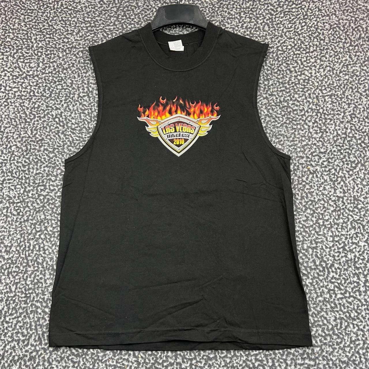 Alstyle Vintage Las Vegas Bike Fest Shirt Men M Sleeveless New Size US M / EU 48-50 / 2 - 2 Thumbnail