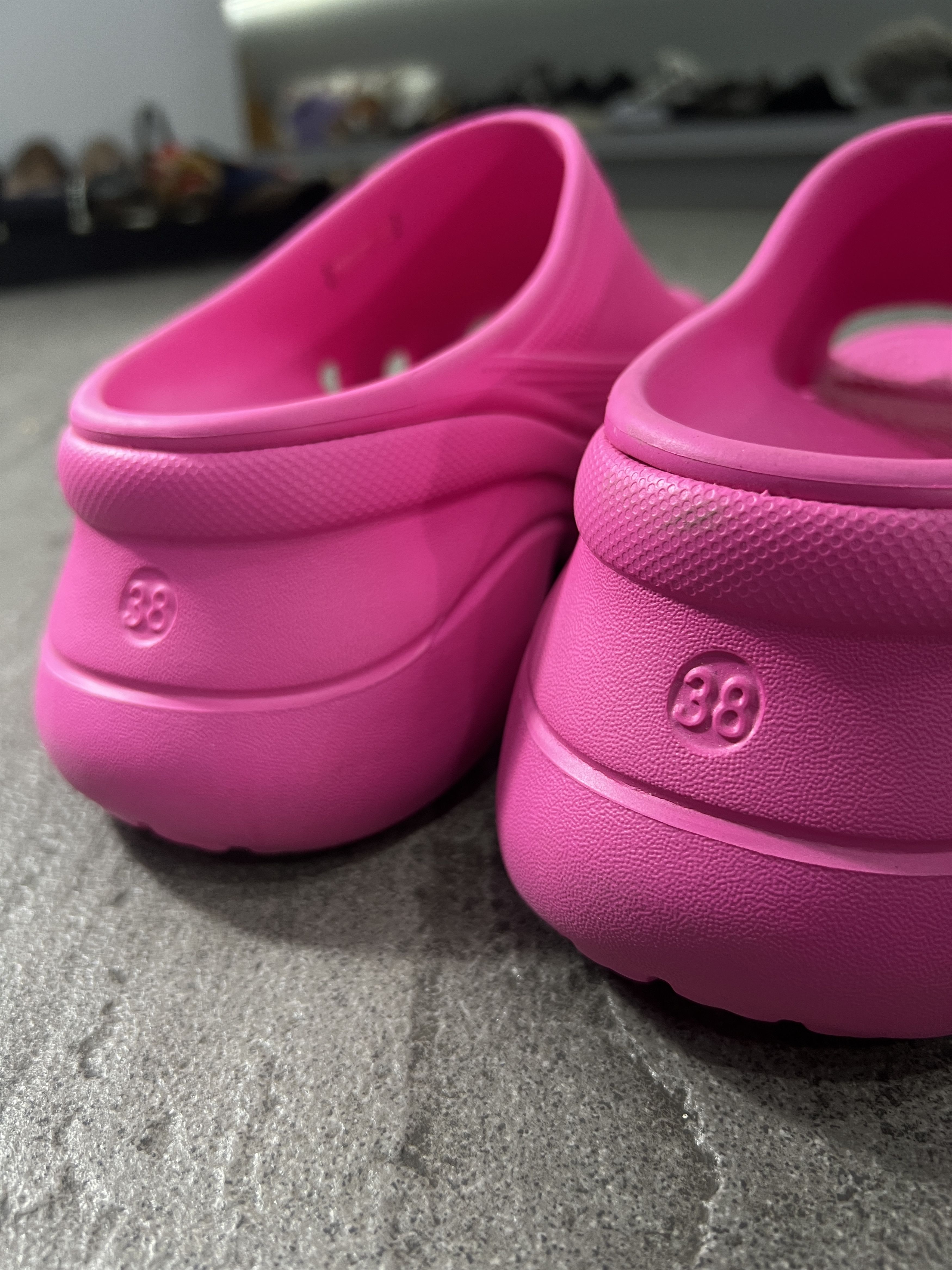 Balenciaga × Crocs Balenciaga X Crocs Platform Slide Pink EU38 Size US 8 / IT 38 - 12 Thumbnail