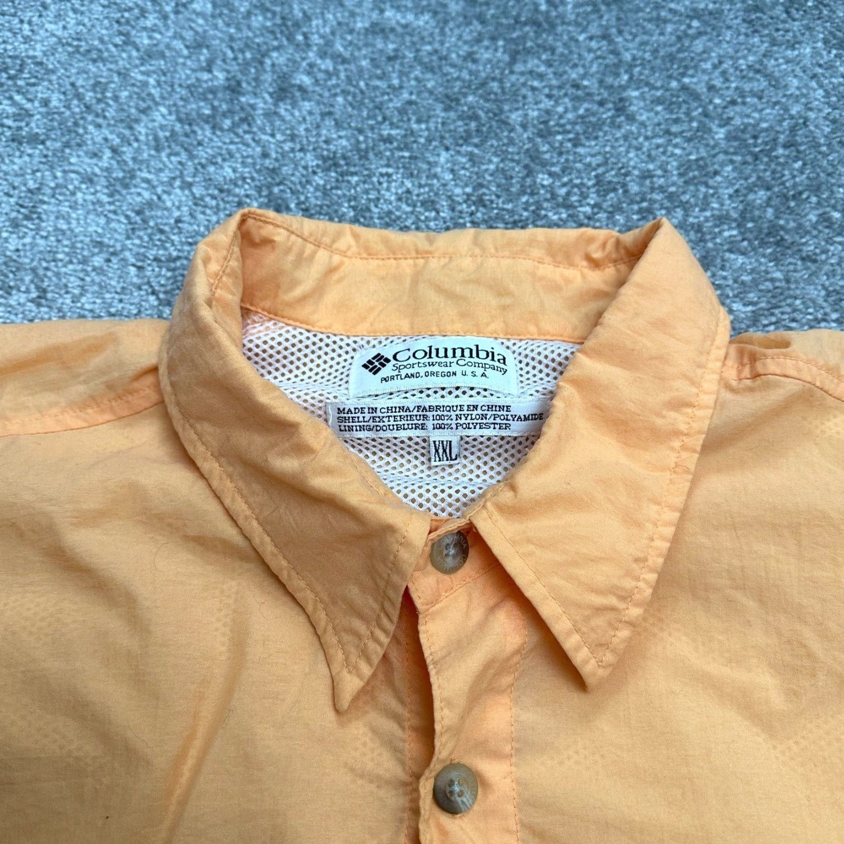 Vintage VINTAGE Columbia PFG Bahama II Shirt Mens 2XL Orange Button-Up Short Sleeve Casual Outdoor Fishing Size US XXL / EU 58 / 5 - 3 Thumbnail