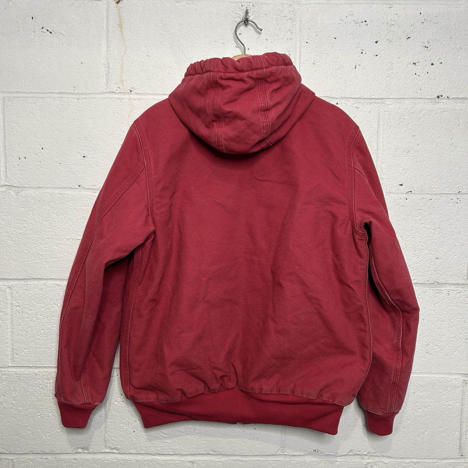 Carhartt Y2K Carhartt Quilted Hooded Jacket “Crabapple Pink” WJ130 Size M / US 6-8 / IT 42-44 - 2 Thumbnail