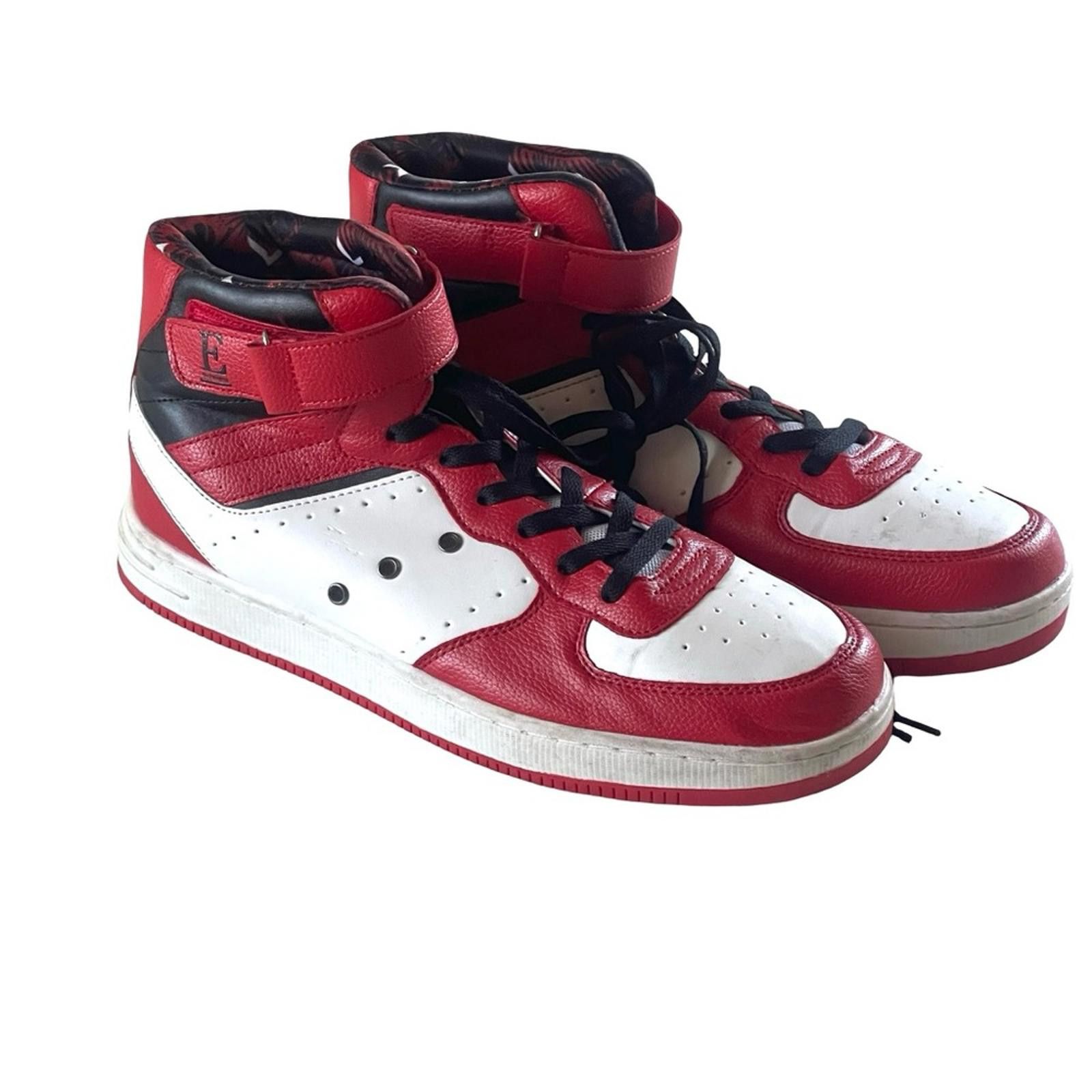 Other Vitike Red and White High-Top Sneakers in size 11 Size US 11 / EU 44 - 1 Thumbnail