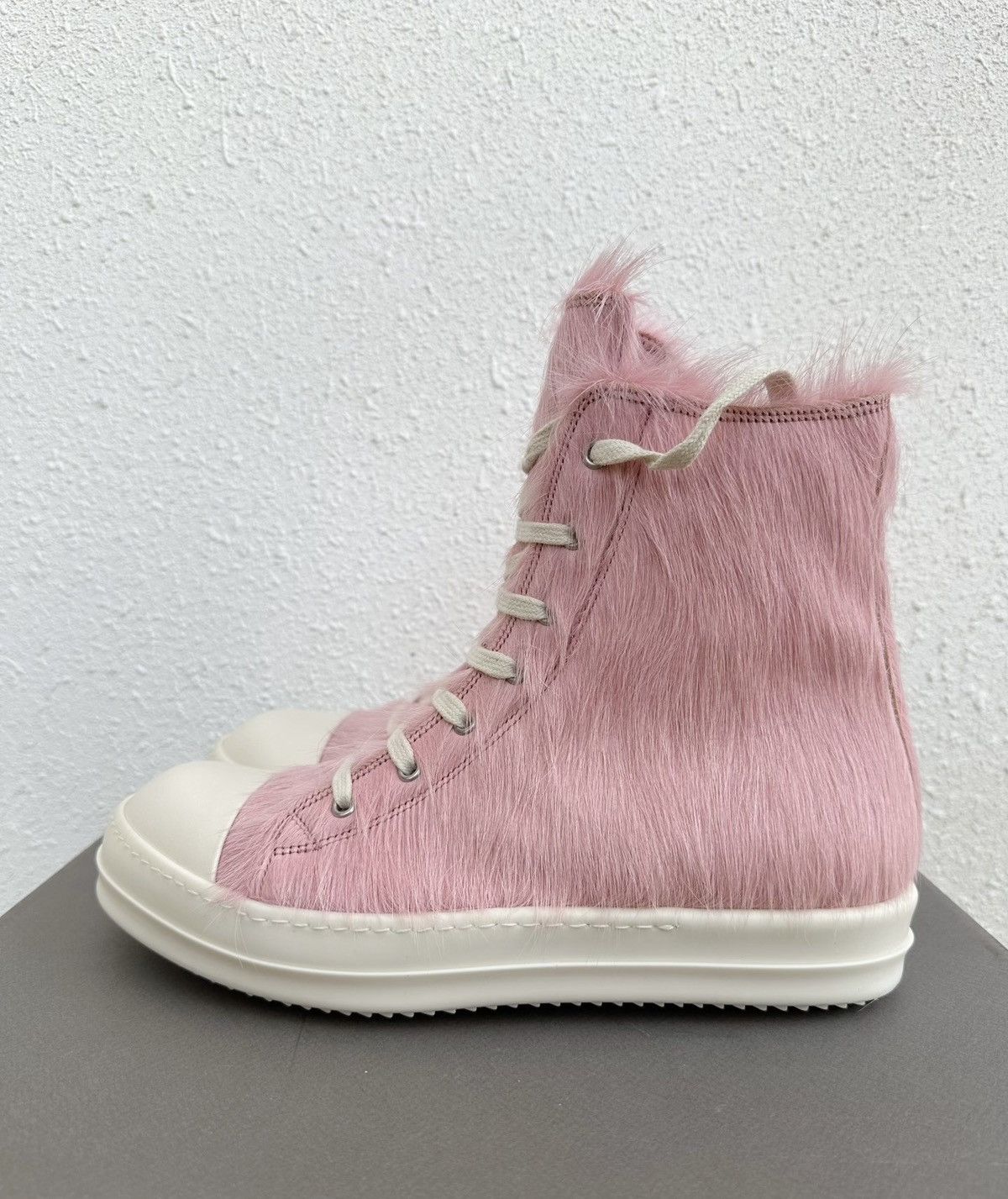 Rick Owens Rick Owens DRKSHDW x Converse Pink Horse Hair Size US 8.5 / EU 41-42 - 4 Thumbnail