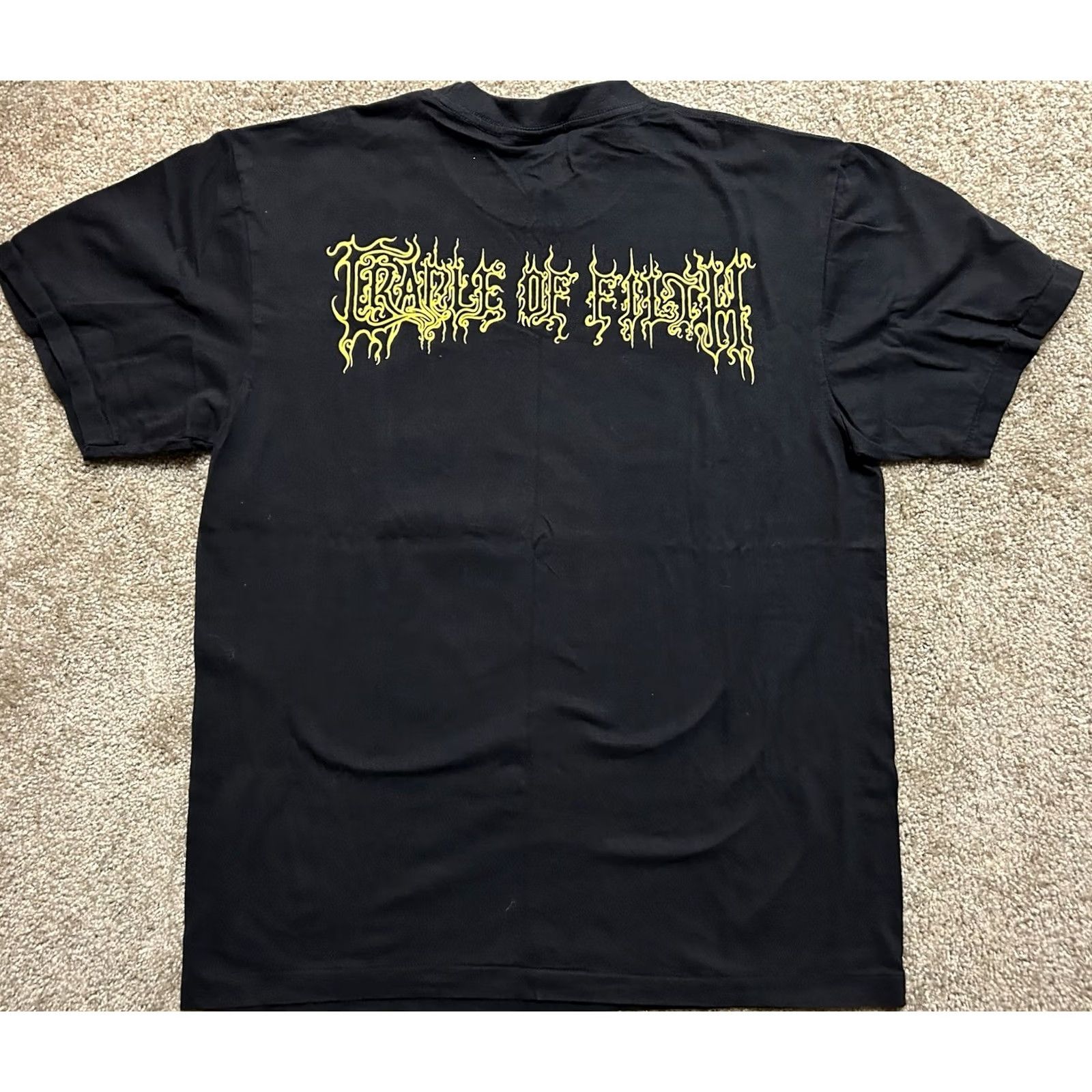 Doublet NWOT Cradle Of Filth Thornography Men’s L Black Double-Sided T-Shirt NWOT Brand The Roxx 90s Band Mens Shirt Double-Sided Size US L / EU 52-54 / 3 - 2 Thumbnail