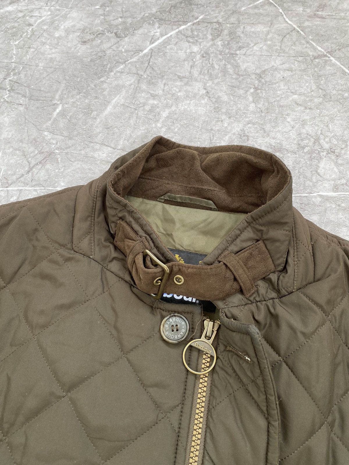 Barbour Vintage Y2K Barbour Quilted Lutz Casual Jacket Retro Hype Size US XXL / EU 58 / 5 - 11 Thumbnail