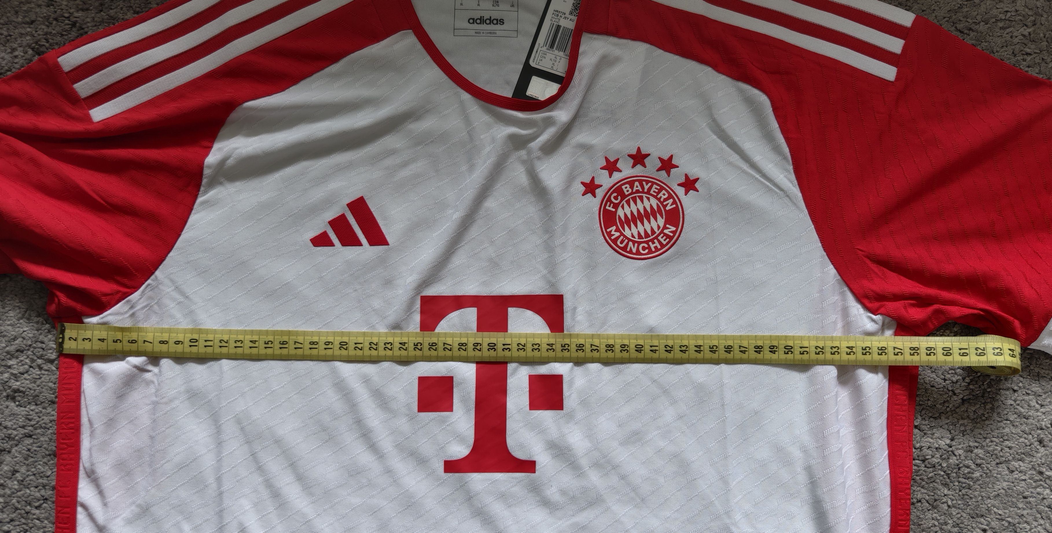 Adidas FC Bayern 23/24 Home Authentic Jersey adidas hr3729 XL Size US XL / EU 56 / 4 - 5 Thumbnail