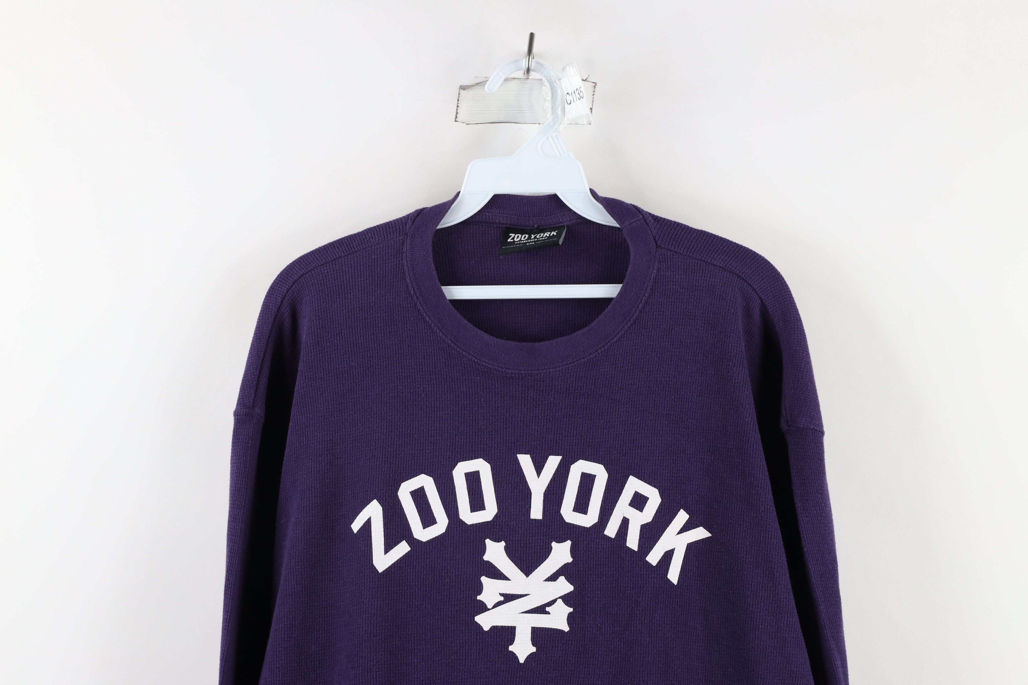 Vintage × Zoo York Vintage Zoo York Skateboarding Knit Long Sleeve T-Shirt Size US XXL / EU 58 / 5 - 2 Thumbnail
