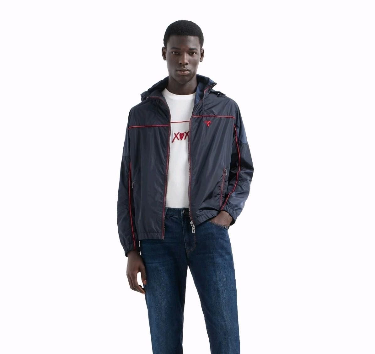 Emporio Armani $560 Emporio Armani Blouson Jacket Size L – Valentine’s Day Size US L / EU 52-54 / 3 - 1 Thumbnail