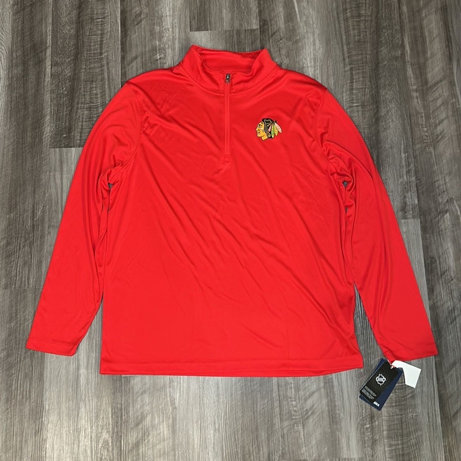 Other Chicago Blackhawks Fanatics Quarter Zip Pullover - XL Size US XL / EU 56 / 4 - 2 Thumbnail