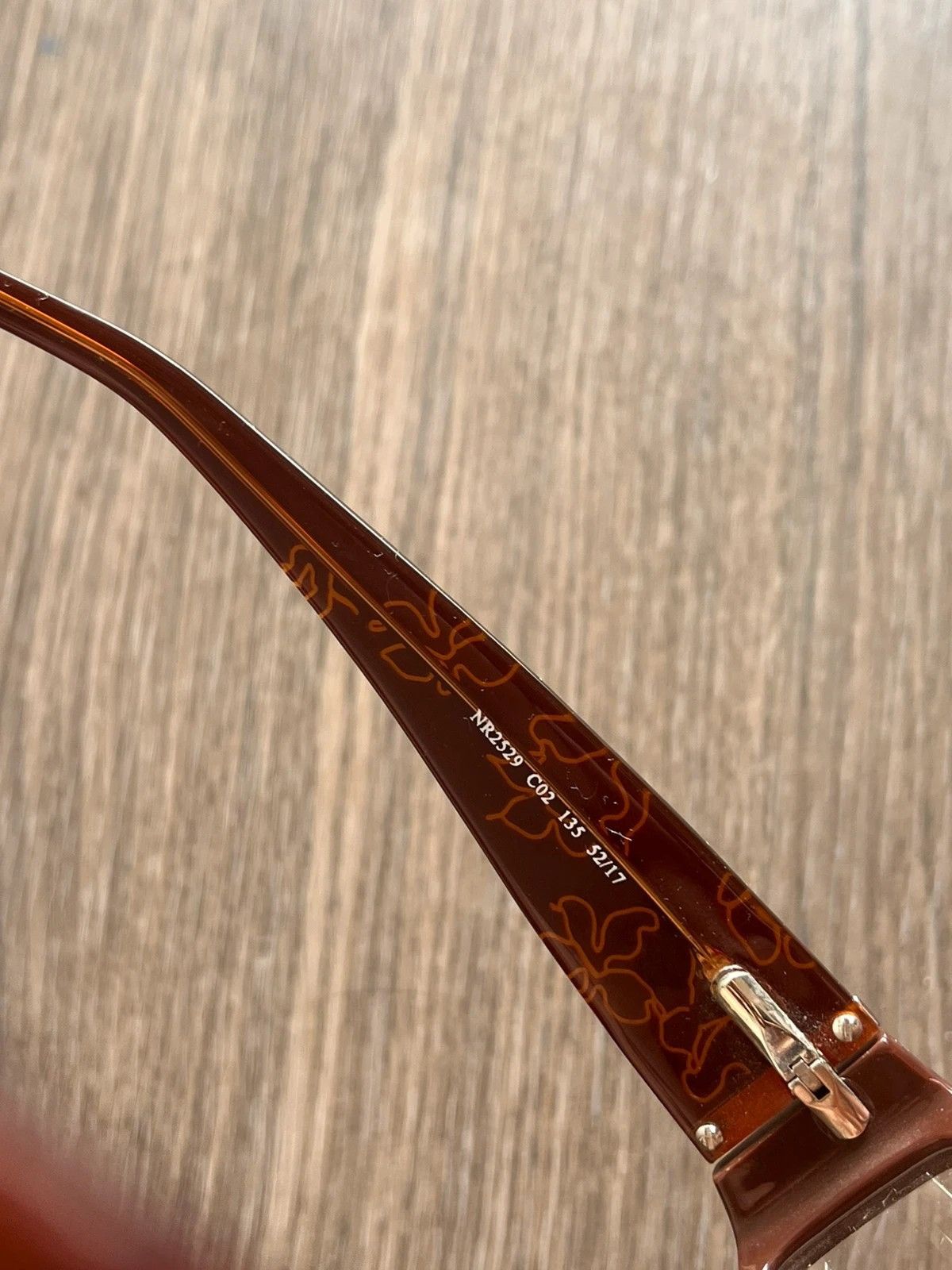Nina Ricci Nina Ricci Plastic Eyeglass NR2529 C02 135 52/17 Size ONE SIZE - 7 Thumbnail