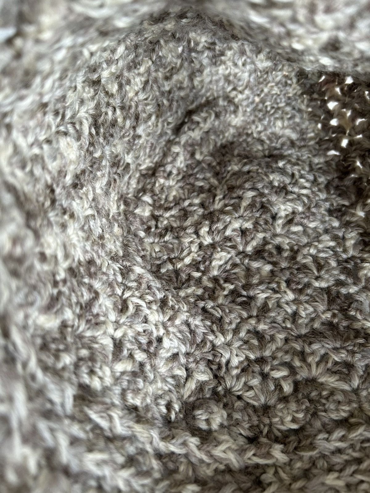 Japanese Brand Handmade Crochet Knitted Beanie Hats Size ONE SIZE - 5 Thumbnail