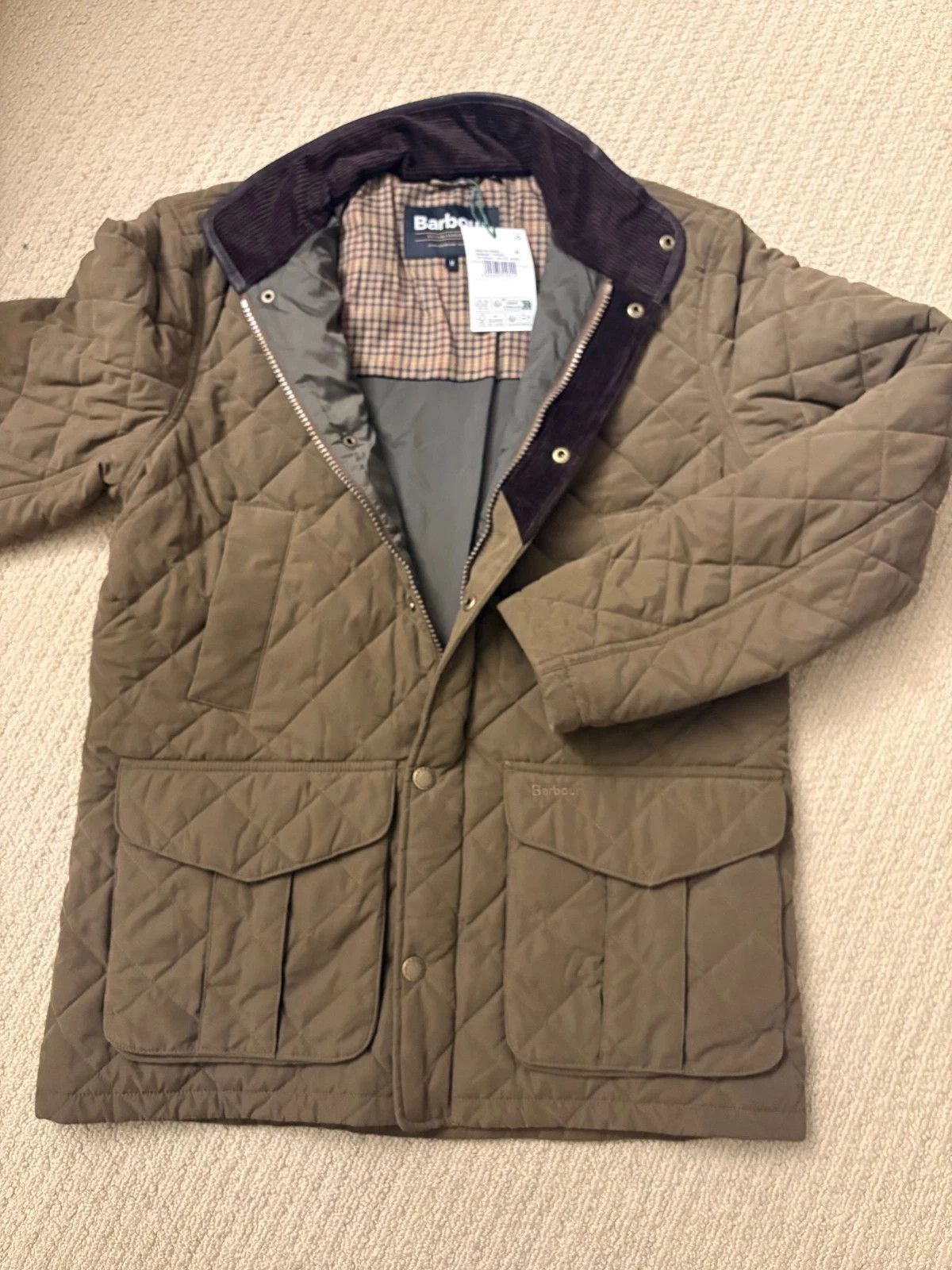Barbour BARBOUR Lydford Tattersall Quilted Jacket Size US M / EU 48-50 / 2 - 9 Thumbnail