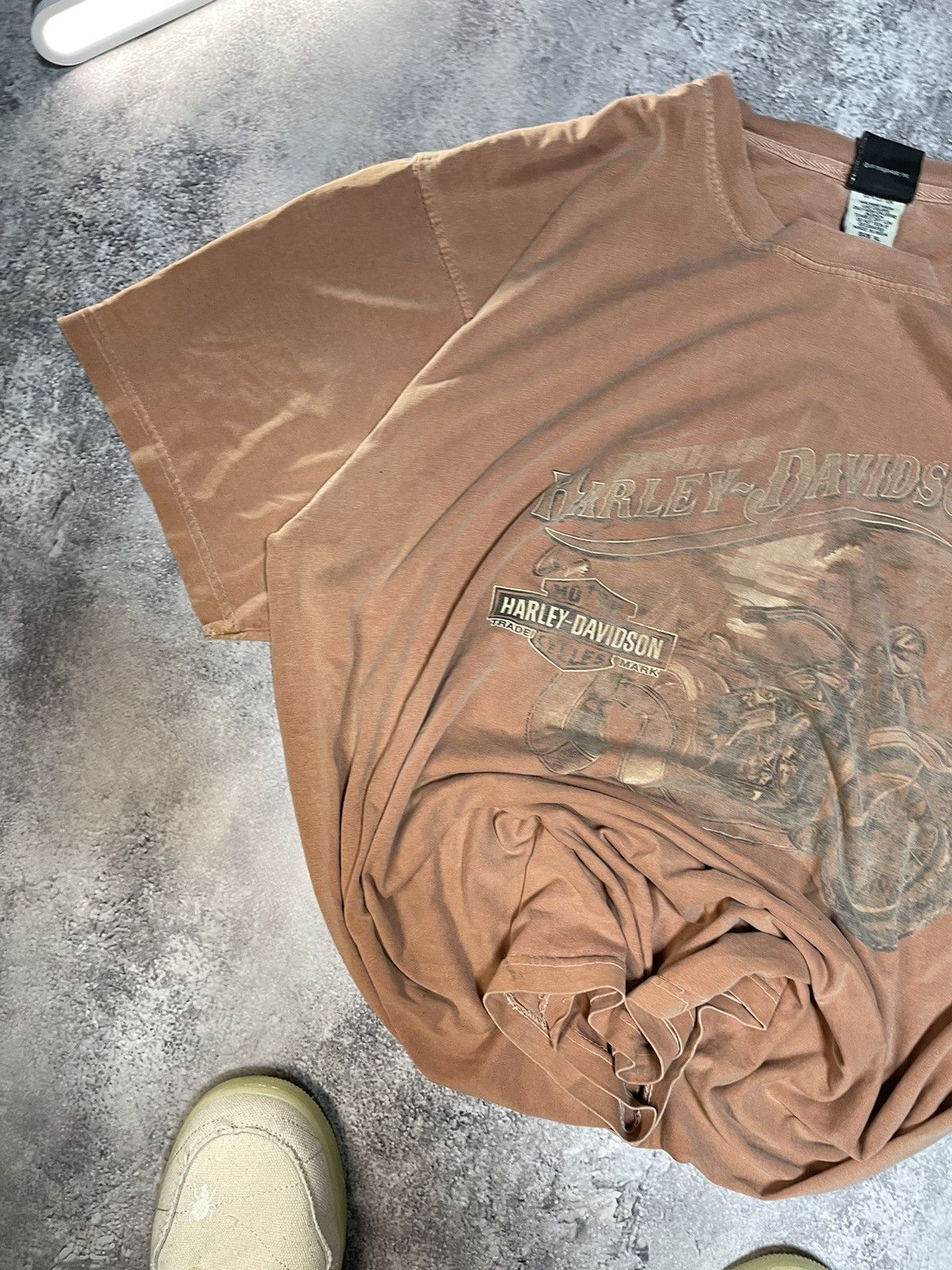 Harley Davidson Vtg Y2K 2000 HD Orlando FL Dbl-Sided Biker Grphc Tee Size US XXL / EU 58 / 5 - 10 Thumbnail
